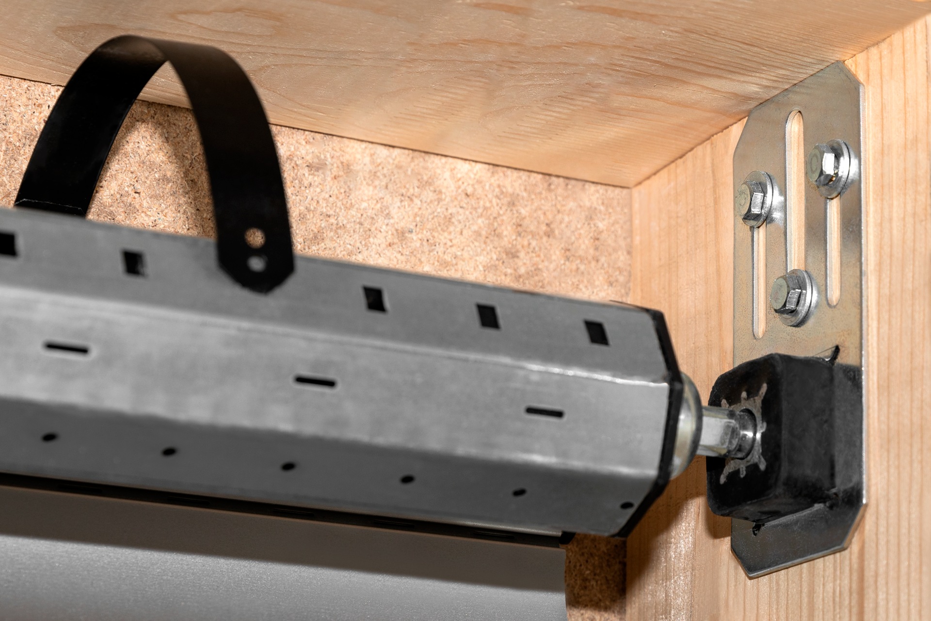 SCHELLENBERG Wandlager »Mini und Maxi System, Leiselauf-Wandlager-Set für Rollläden«, geräuscharmes Lager für motorisierte Rollläden