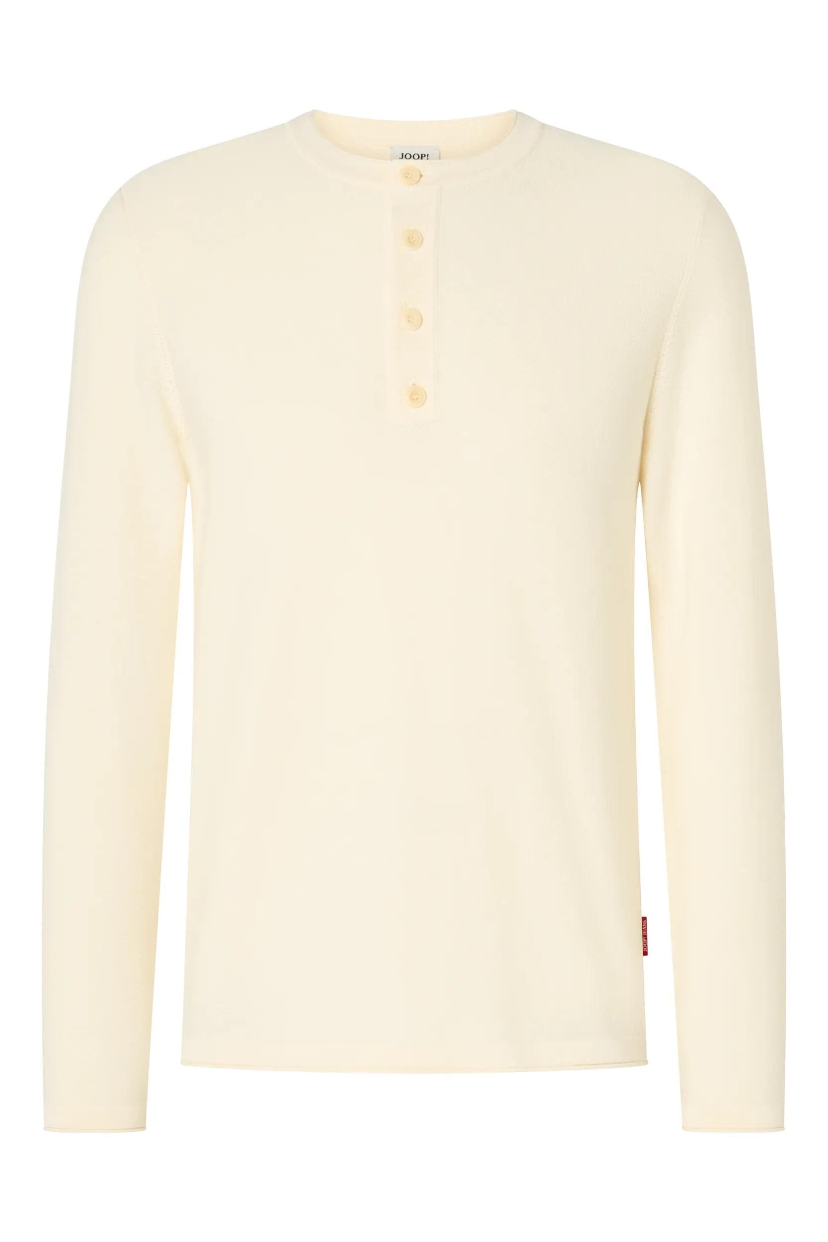 Joop Jeans Rundhalspullover "Peko" mit Henleyausschnitt, normale Passform günstig online kaufen