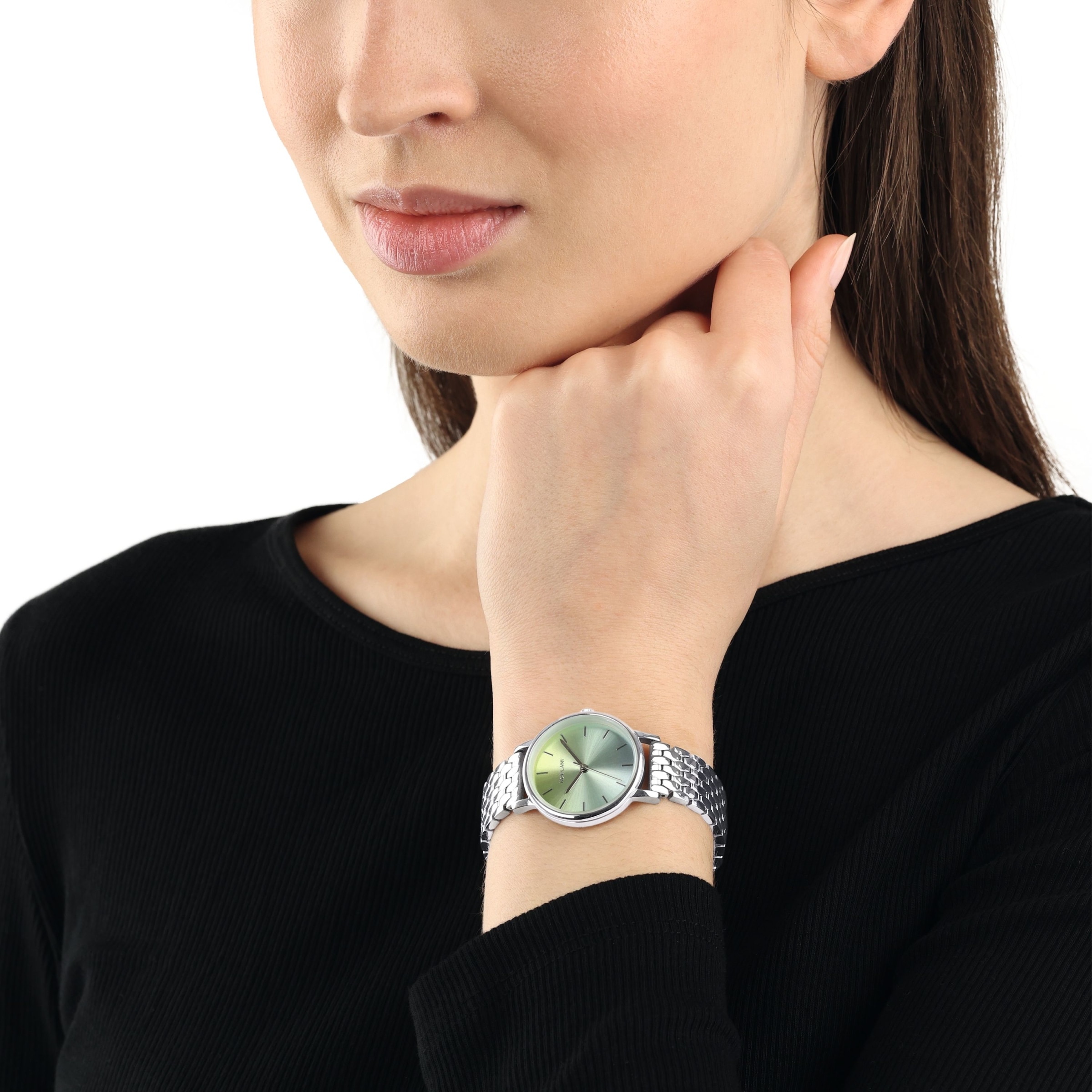 Noelani Quarzuhr, Armbanduhr, Damenuhr, Edelstahlarmband, analog