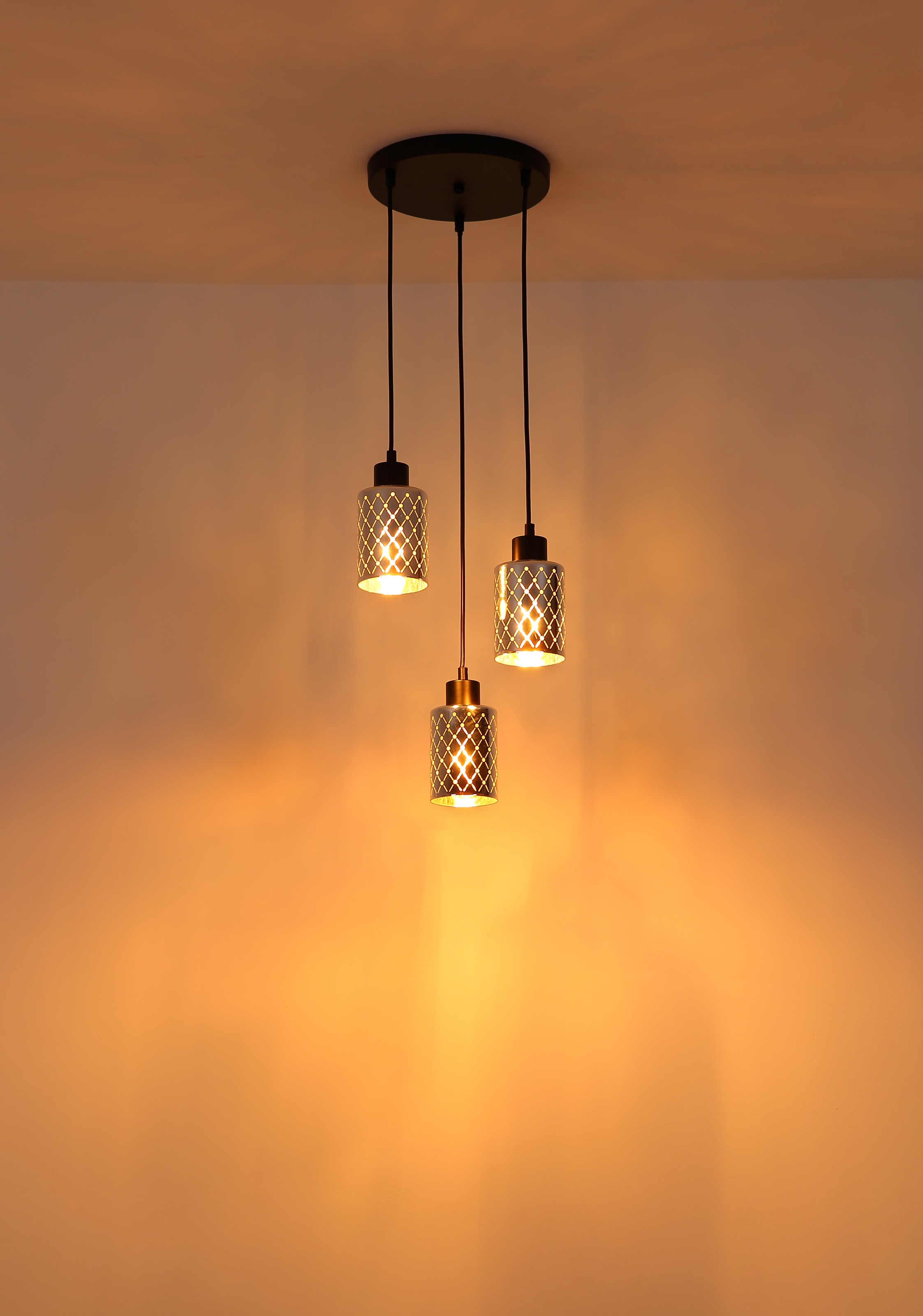 GLOBO LIGHTING Hängeleuchte »ALONSO« E27 1 Stk. Hängelampe Esszimmer-Leuchte Esstischleuchte Wohnzimmer