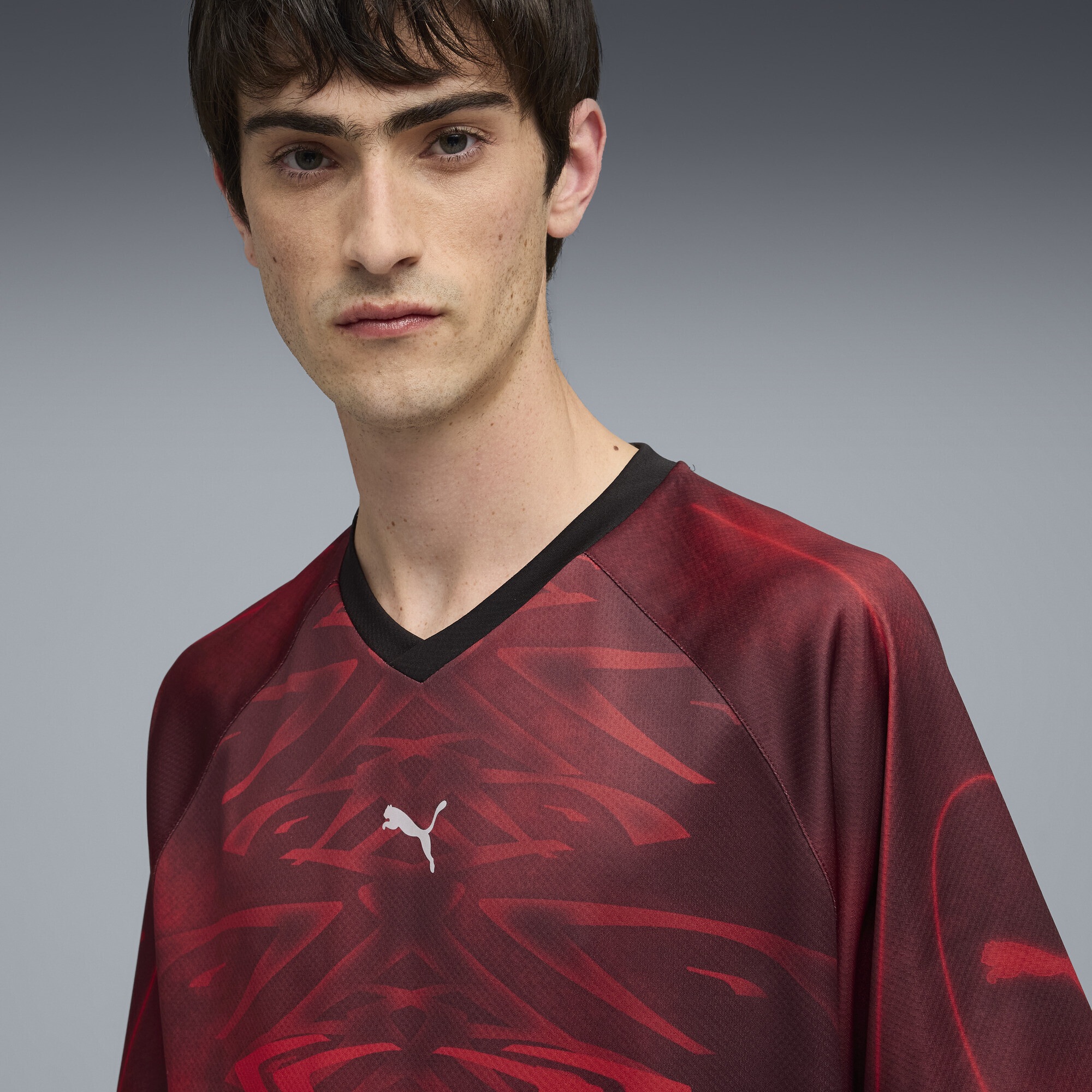 PUMA Trainingsshirt »PUMATECH Allover-Print Relaxed Fußballtrikot Erwachsene«