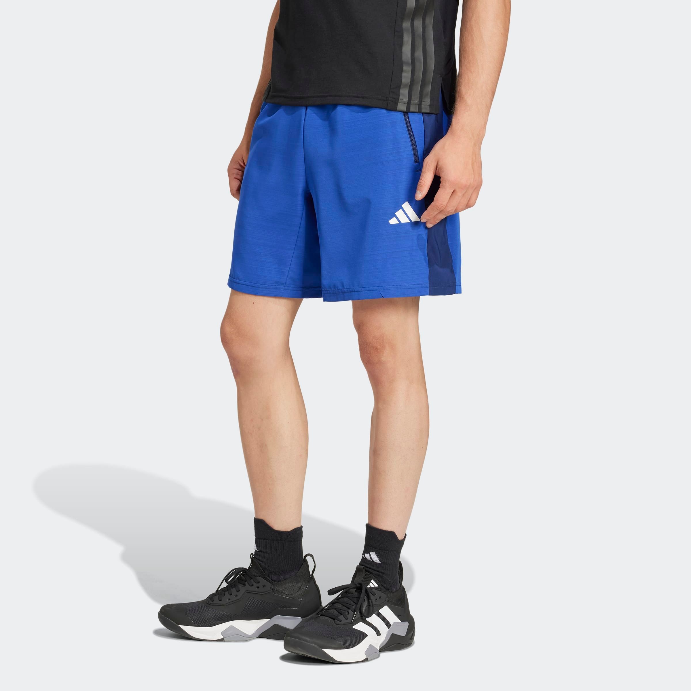 adidas Performance Shorts "TR-ES WV MEL S" Trainingsshorts, meliert, leicht günstig online kaufen