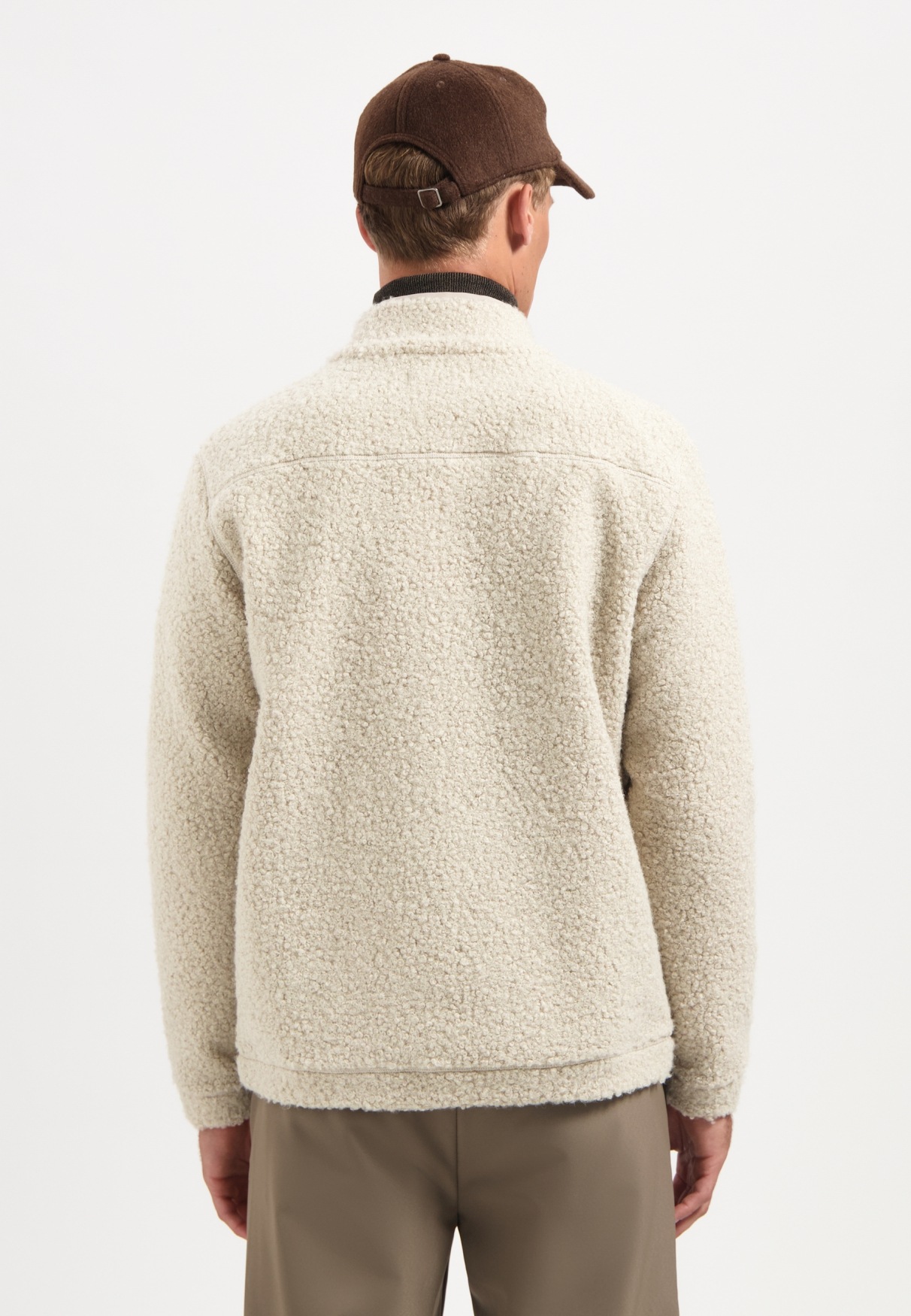 NO EXCESS Sweater »No Excess Teddy-Sweatjacke«