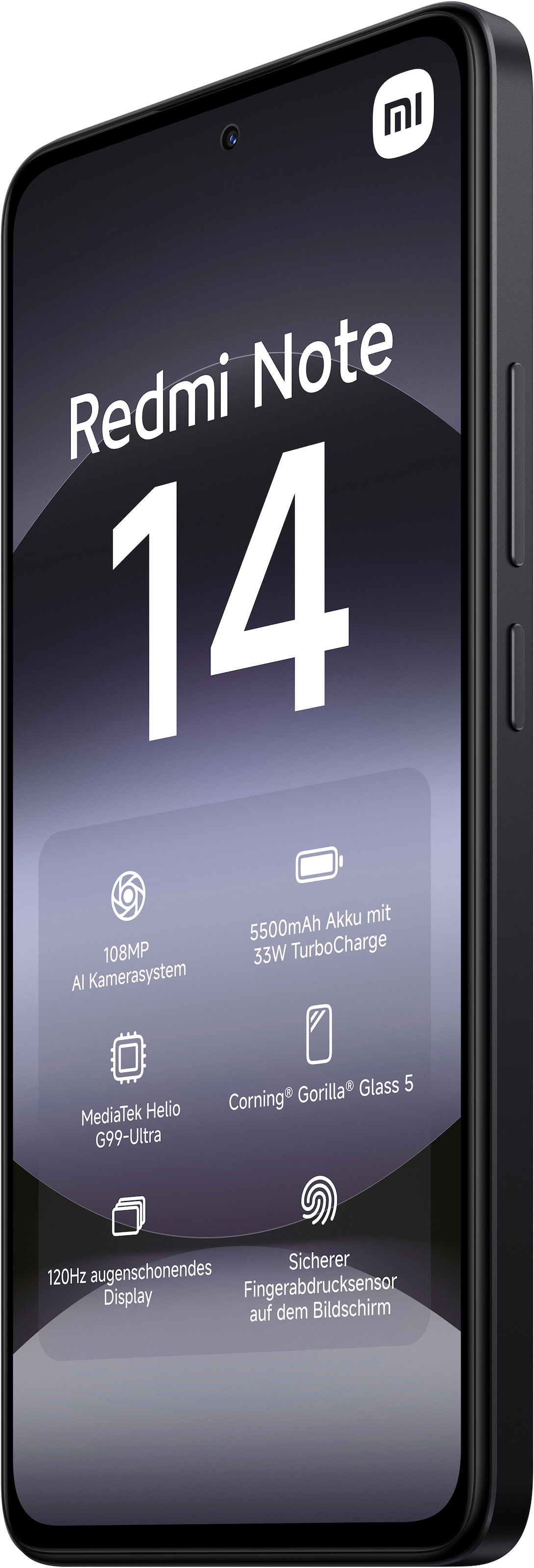 Xiaomi Smartphone »Redmi Note 14«, Schwarz