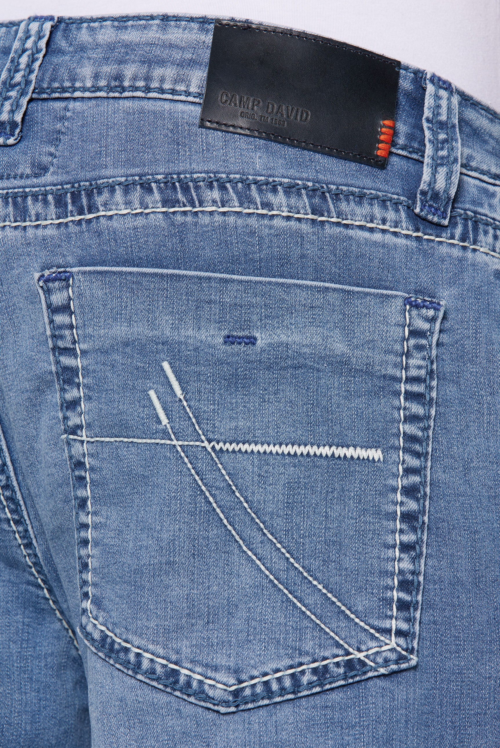 CAMP DAVID Regular-fit-Jeans mit normaler Leibhöhe