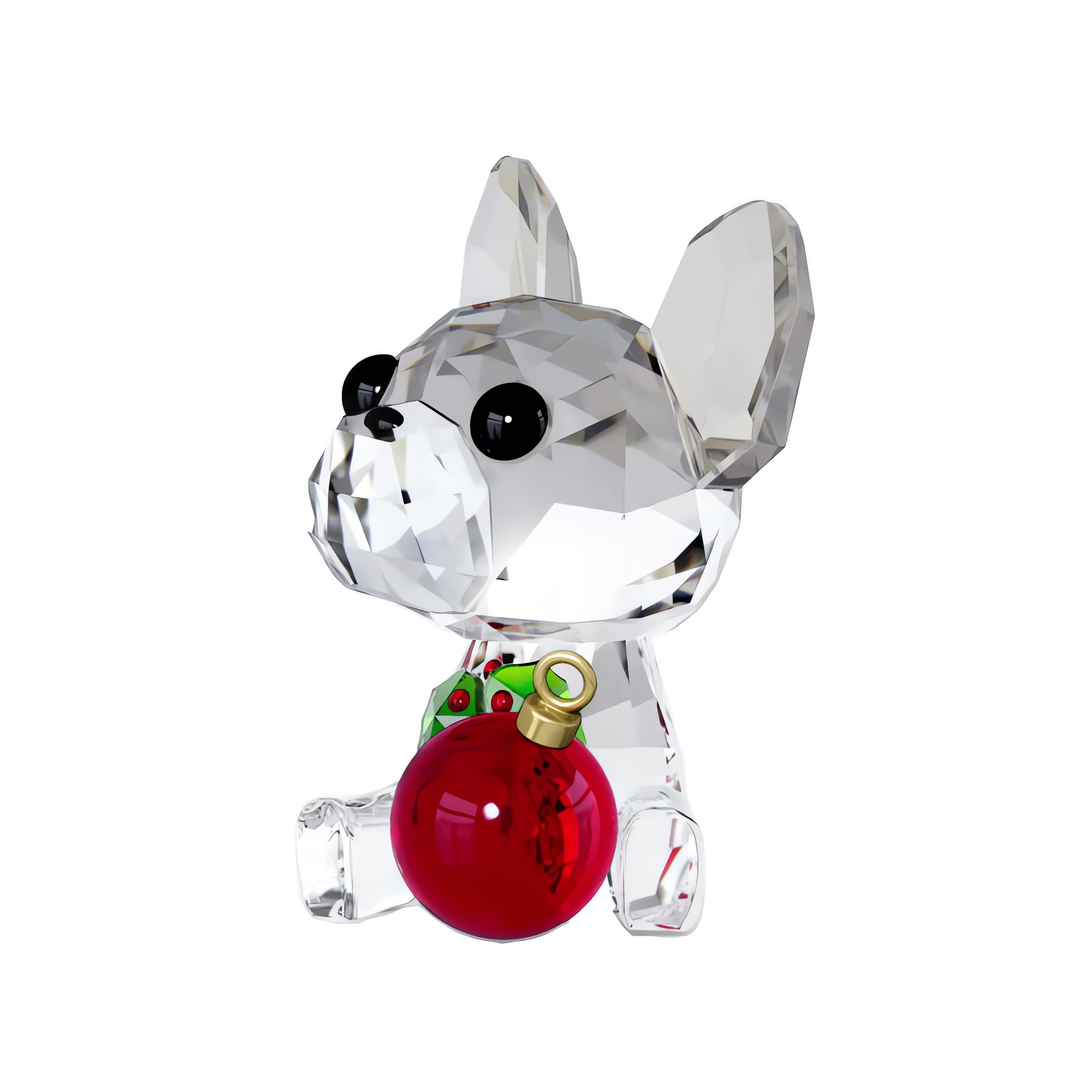 Swarovski Dekofigur »Holiday Cheers Französische Bulldogge« Swarovski® Kristall