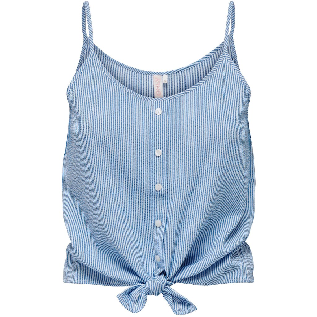 ONLY Trägertop »ONLLECEY SL KNOT SINGLET NOOS WVN«