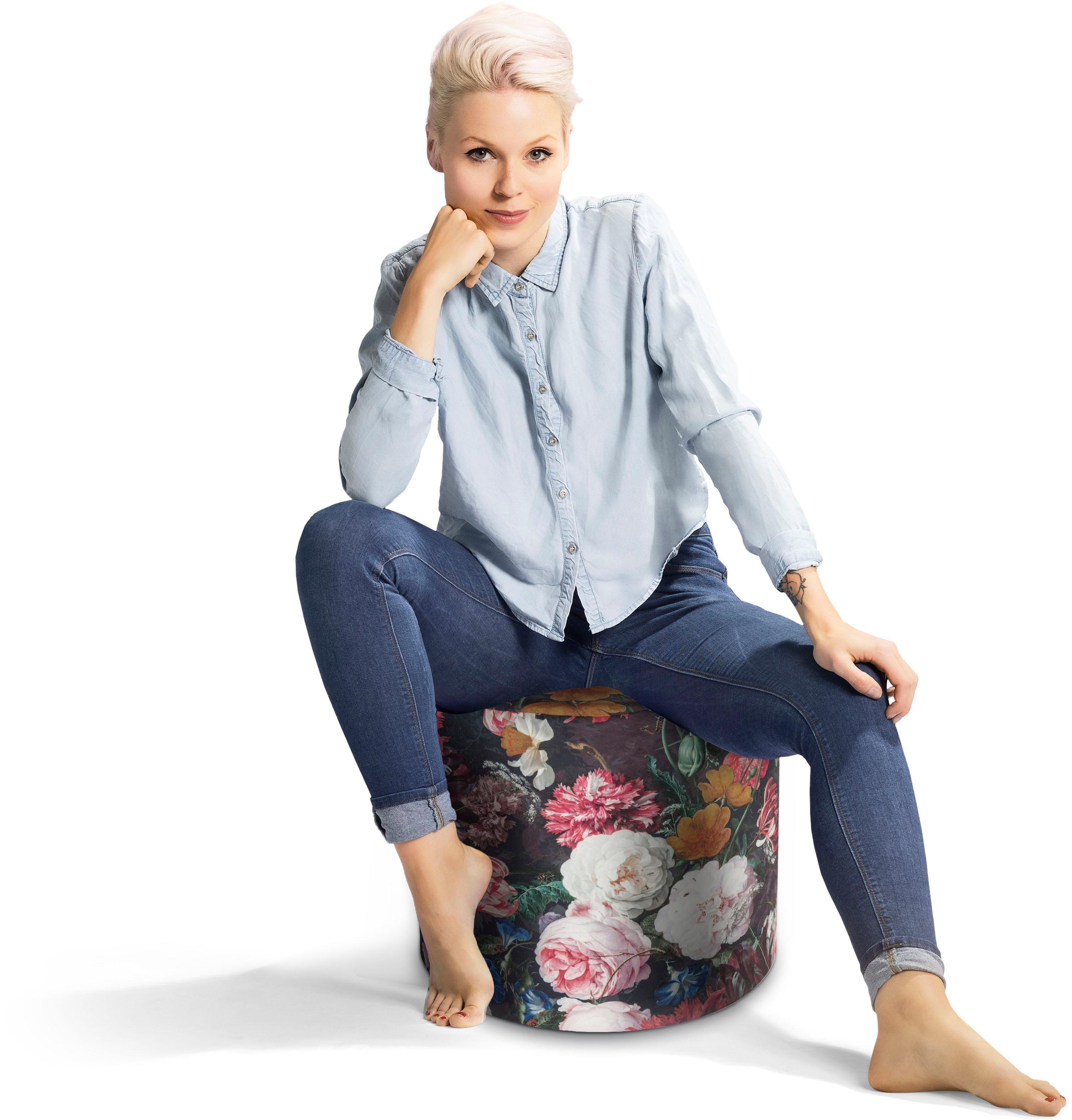 Point Softfeeling | Sitting Sitzsack »DotCom Digitaldruck BAUR FIORE«, auf Rechnung