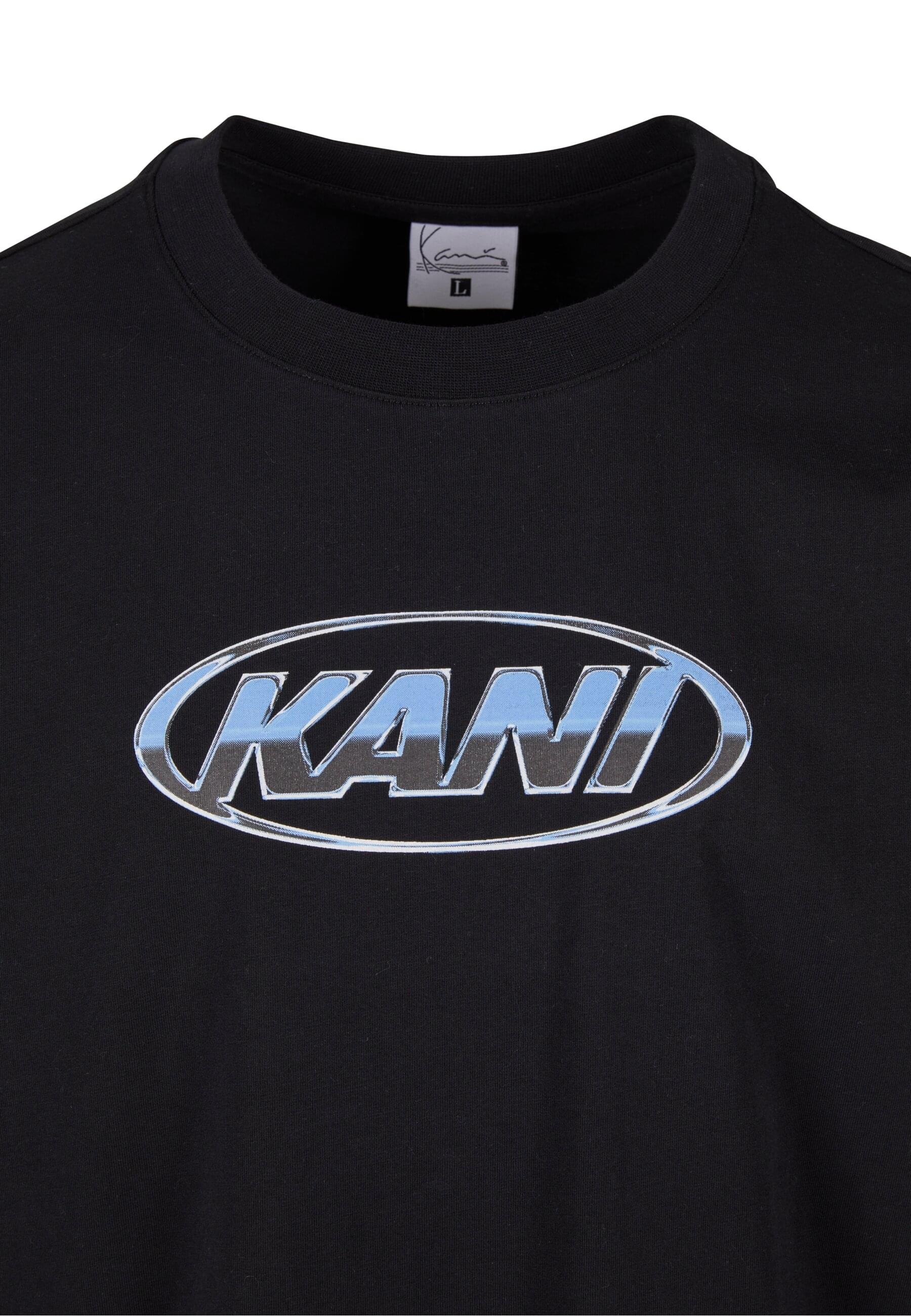Karl Kani T-Shirt »Karl Kani Woven Signature Chrome LOGo Crop Tee«, (1 tlg.)