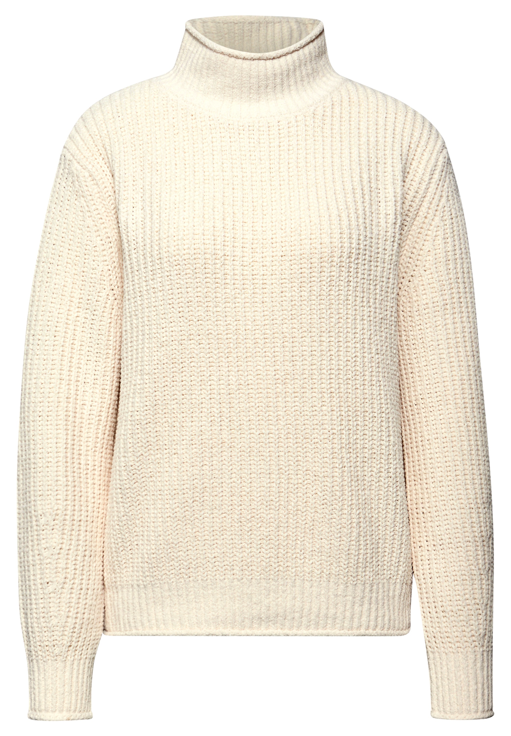 STREET ONE STUDIO Strickpullover, aus softem Materialmix
