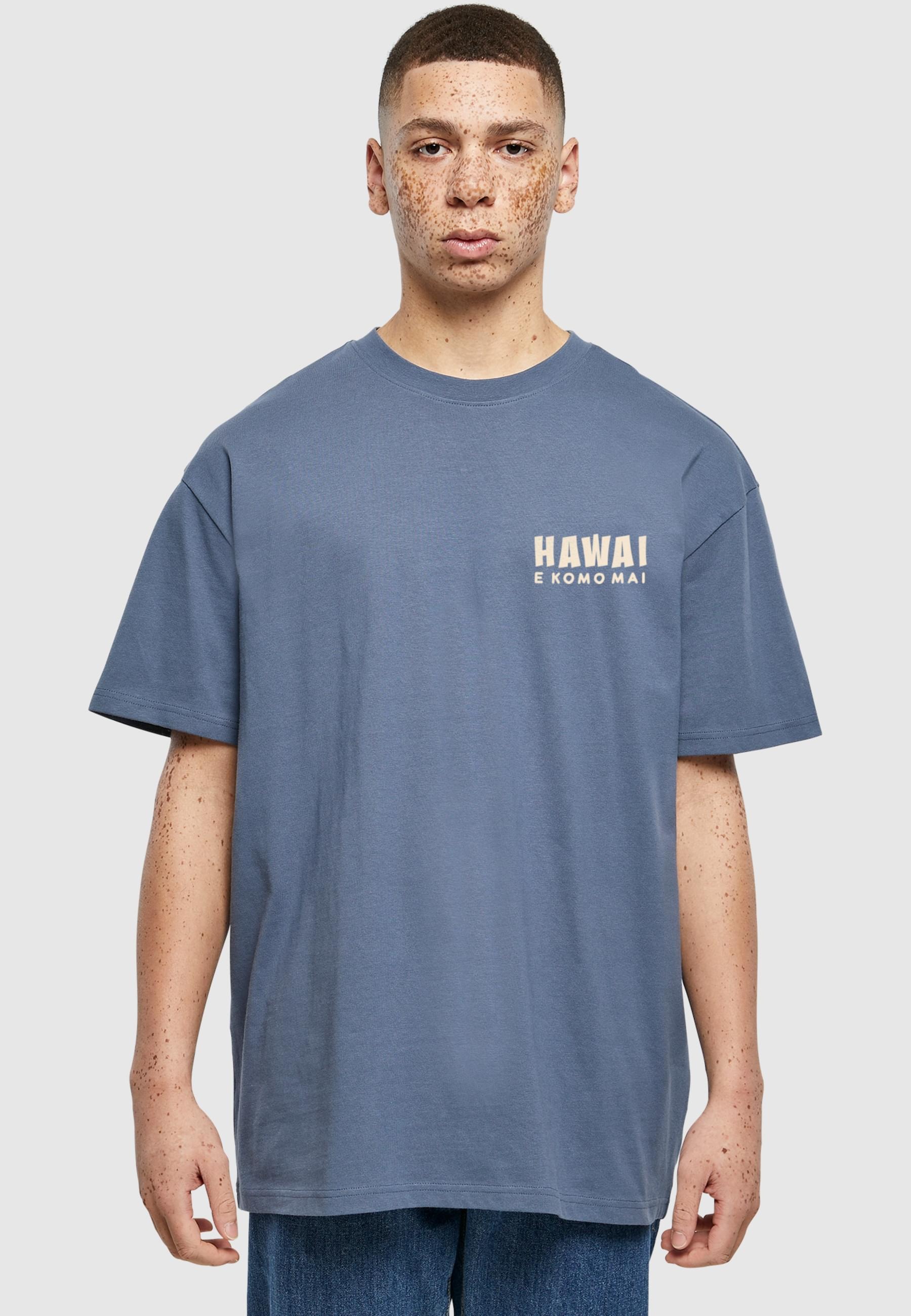 Merchcode T-Shirt »Merchcode Hawai Oversized T-shirt«, (1 tlg.)