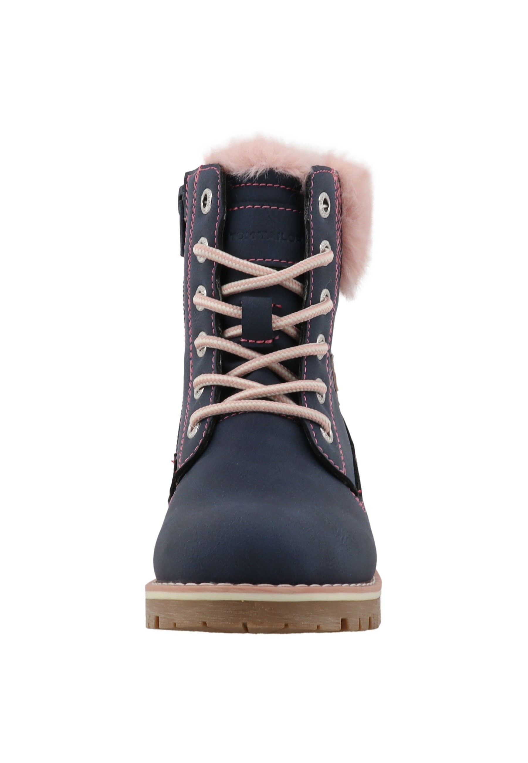 Stiefel TOM TAILOR "Tom Tailor Tall Boots", Mädchen, Gr. 38, denim, Schuhe Stiefel