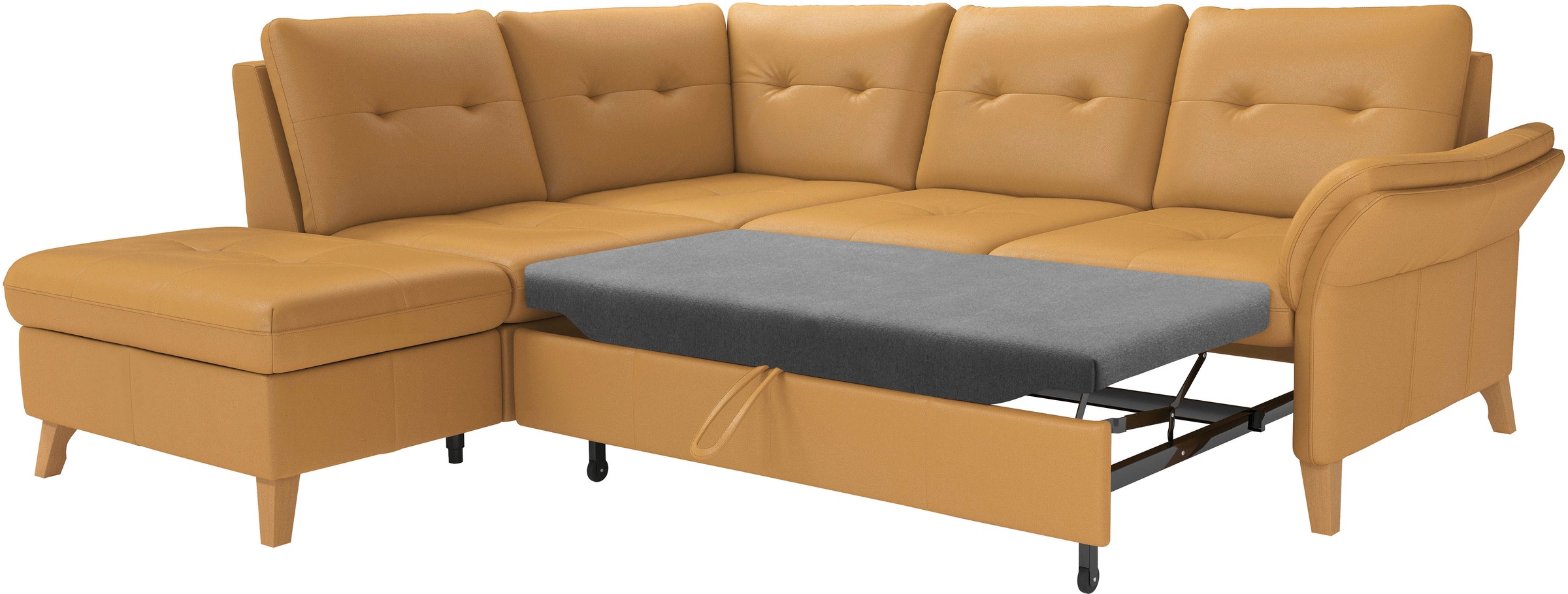 sit&more Ecksofa »Göteborg«, inkl. Sitztiefenverstellung, wahlweise mit Bettfunktion & Bettkasten