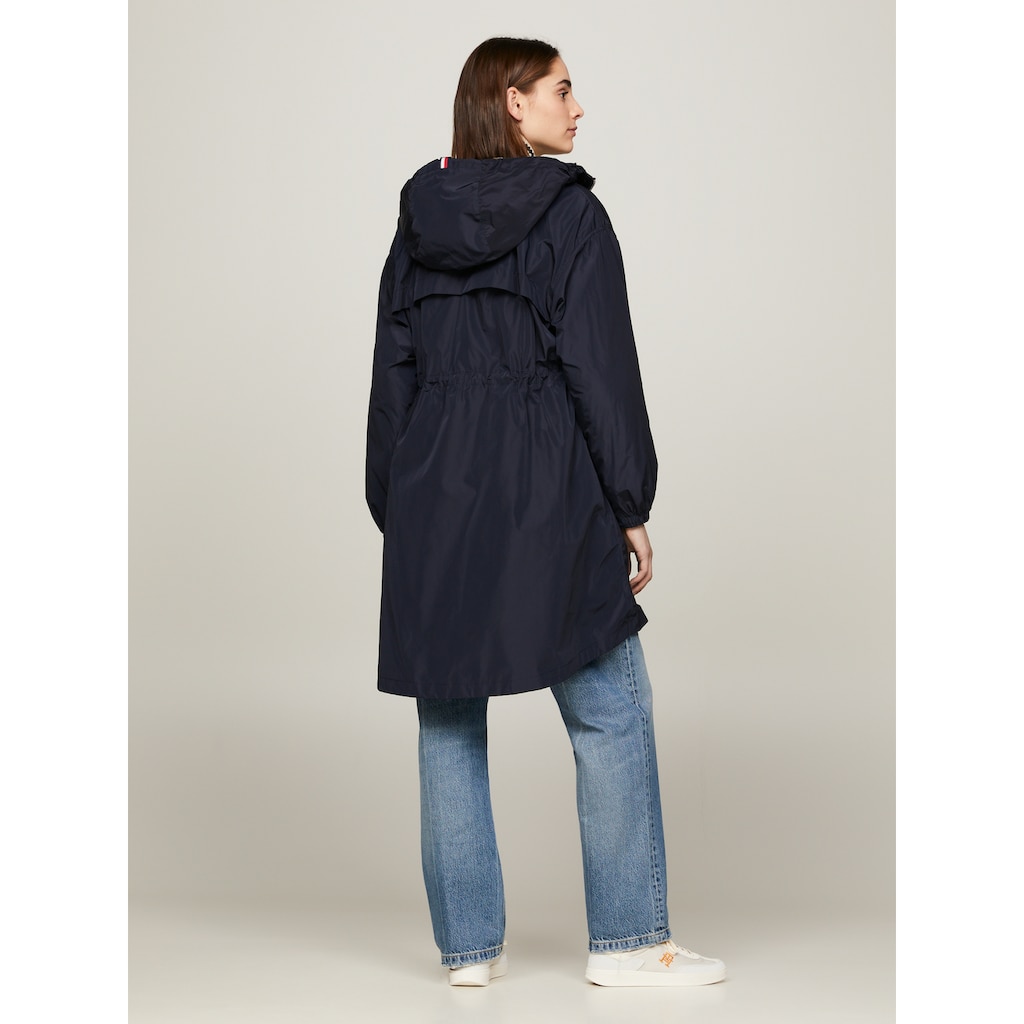 Tommy Hilfiger Windbreaker »TRANSITIONAL WINDBREAKER PARKA«, mit Kapuze, mit Sturmriegel hinten