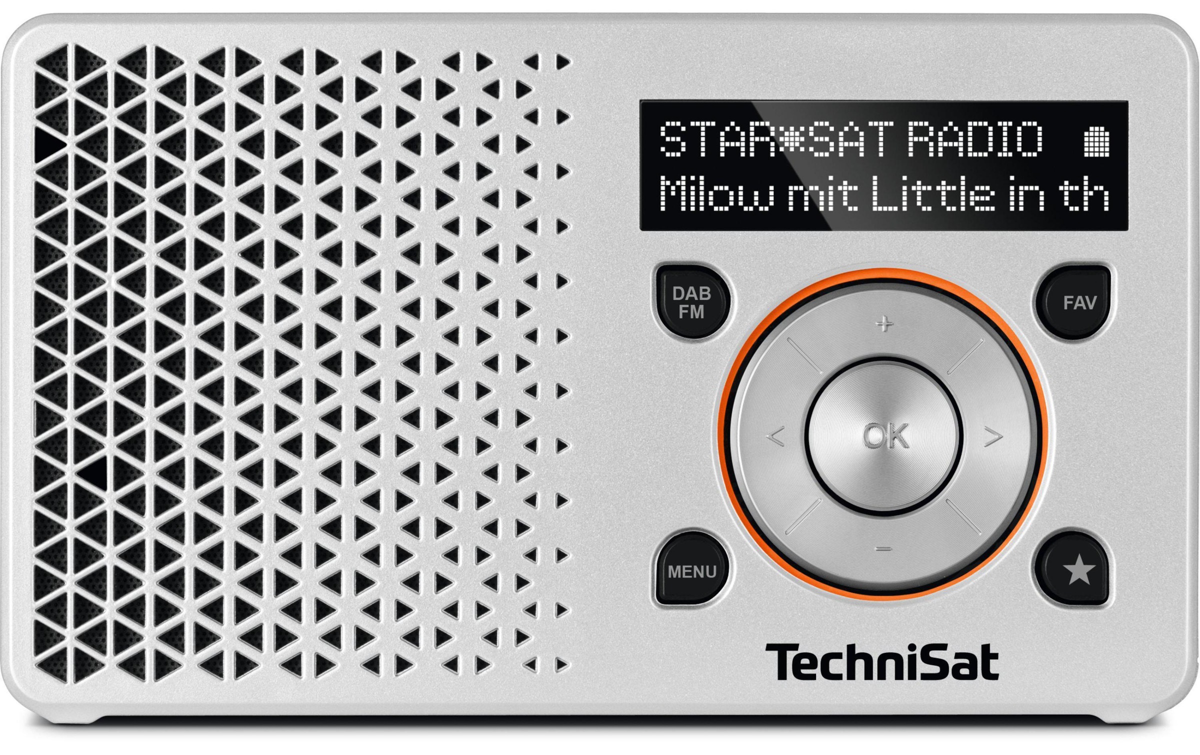 TechniSat Digitalradio (DAB+) »1 Orange« ( Digitalradio (DAB+) | FM-Tuner )