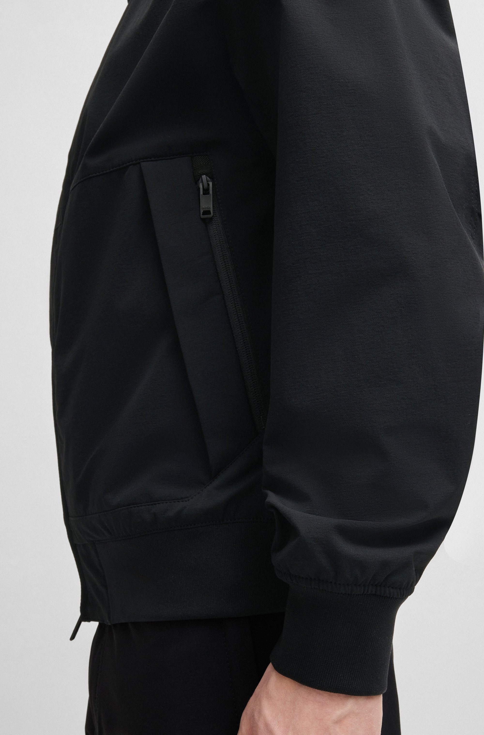 BOSS ORANGE Outdoorjacke »Oloco«, mit Kapuze, mit Kapuze