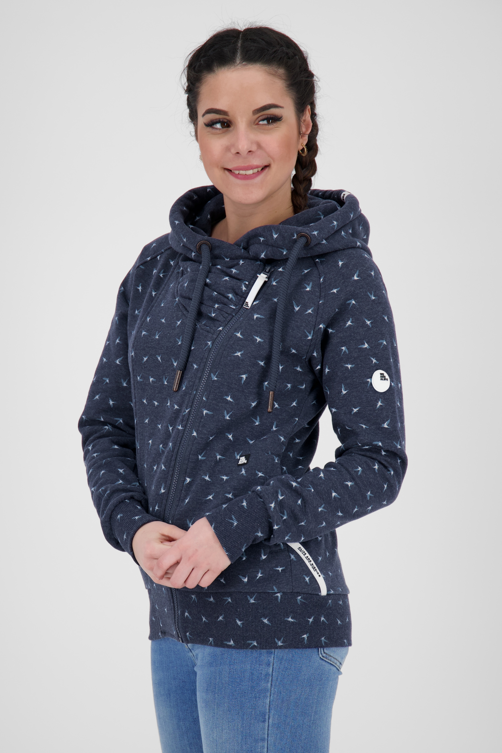 Alife & Kickin Kapuzensweatjacke »Damen SnakecharmerAK«