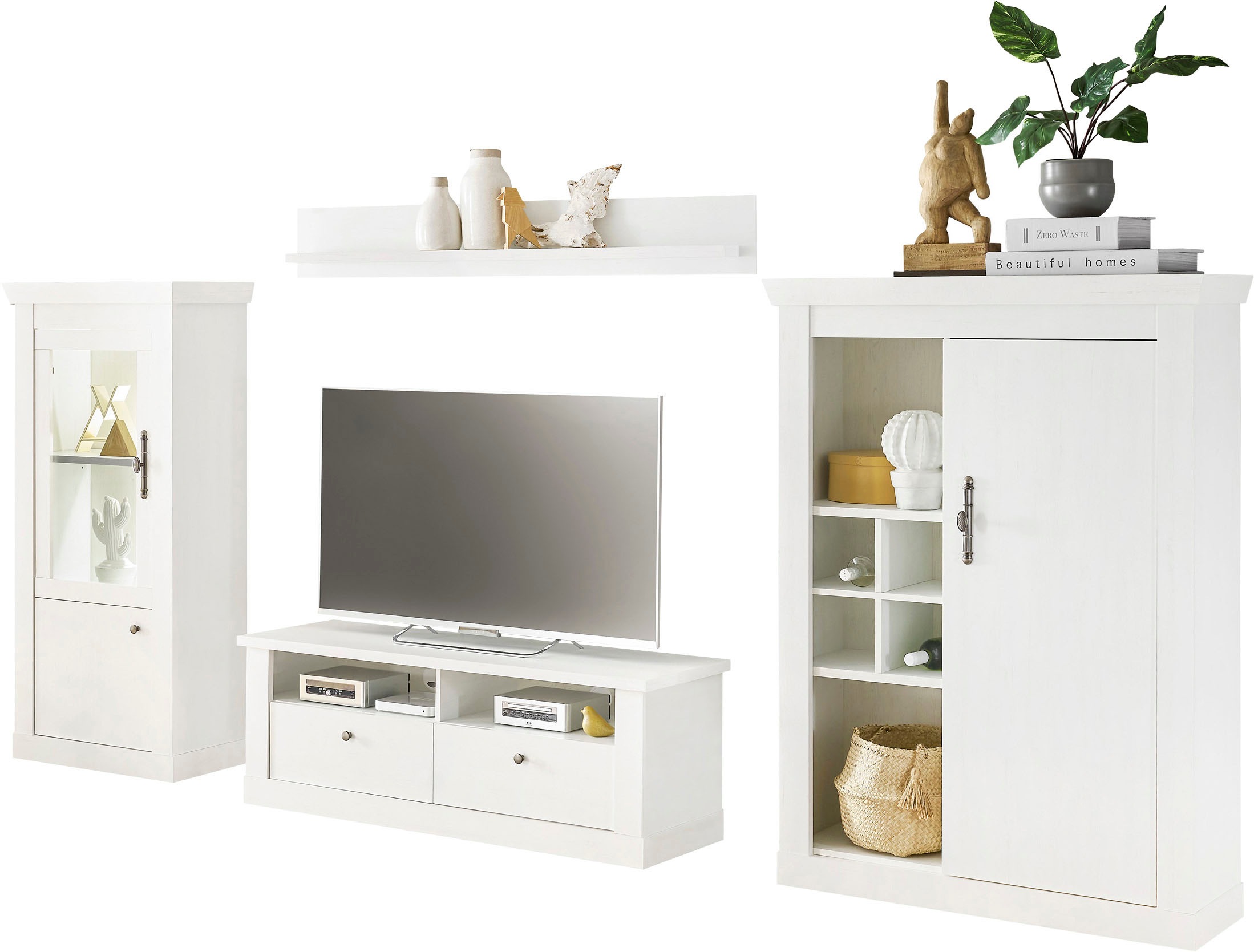 Home affaire Wohnwand "RAVENNA" 4 Stk. tlg. günstig online kaufen