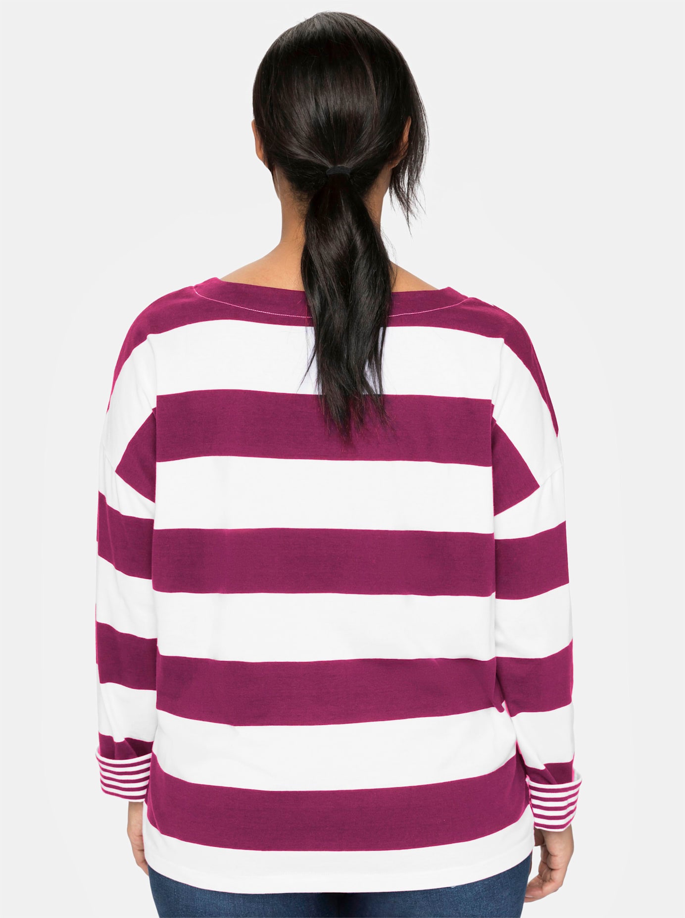 Sheego Langarmshirt »Langarmshirt« 1