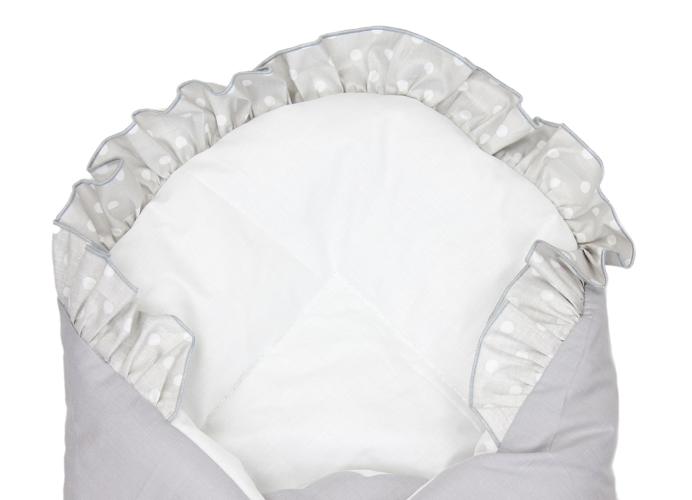 TupTam Wohndecke »Einschlagdecke Unisex Baby Einschlagdecke mit Schleife«