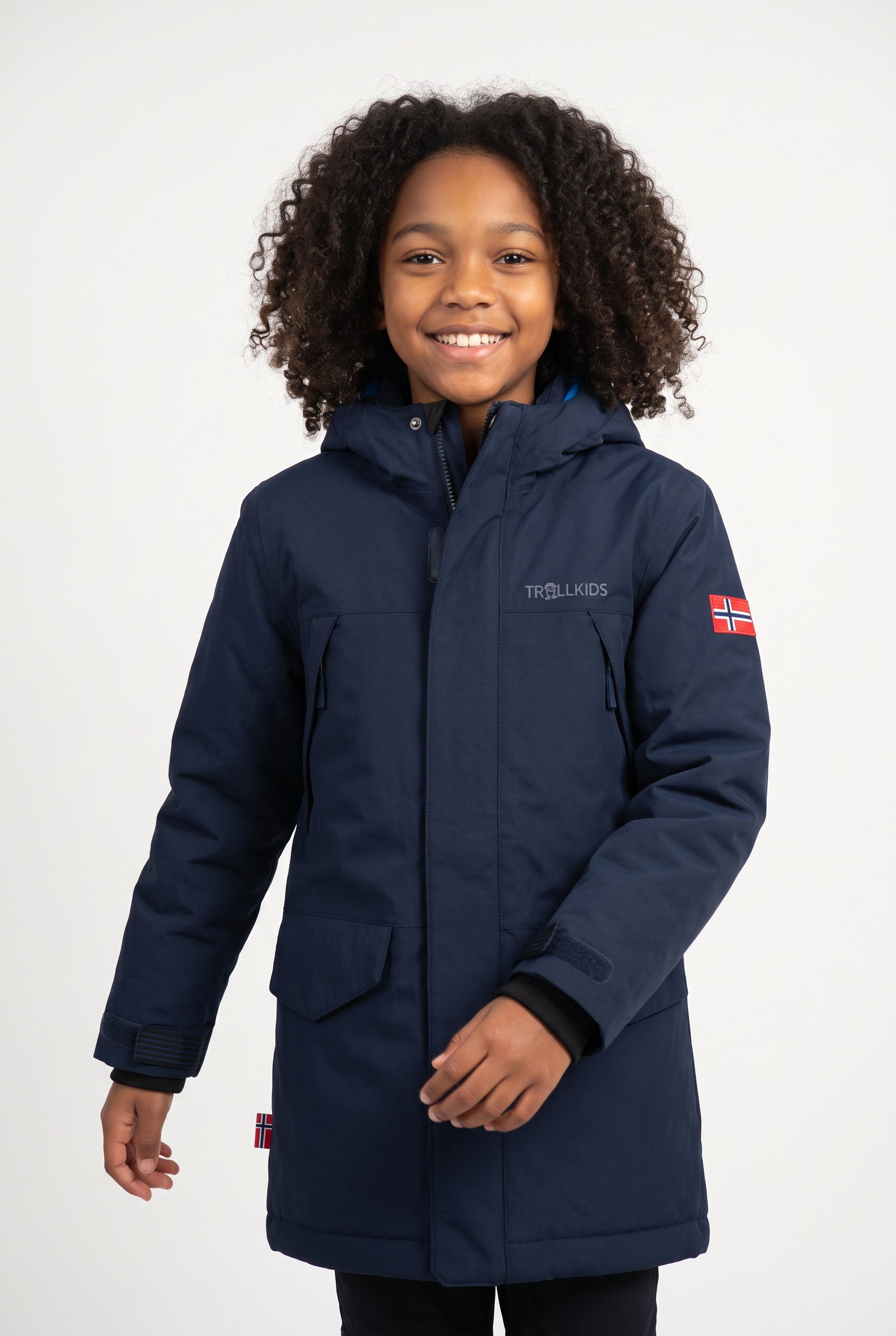 TROLLKIDS Parka »KIDS HARSTAD JACKET« sportlich, warm wattiert, wasserdicht, Children