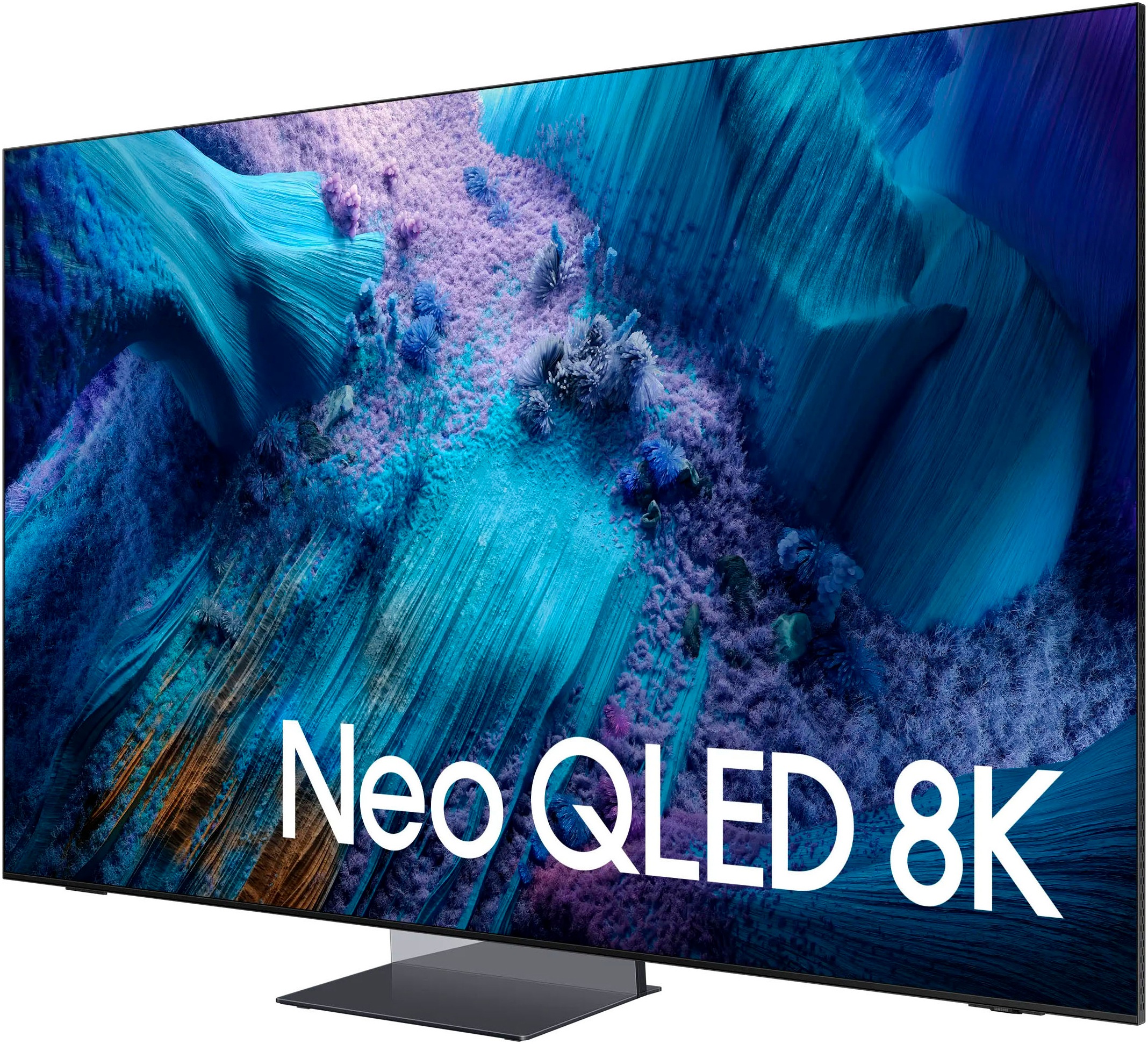 Samsung QLED-Fernseher »GQ65QN990FT«, 8K Ultra HD, Smart-TV, 8K AI Upscaling Pro & Glare Free, Wireless One Connect Box, Art Store