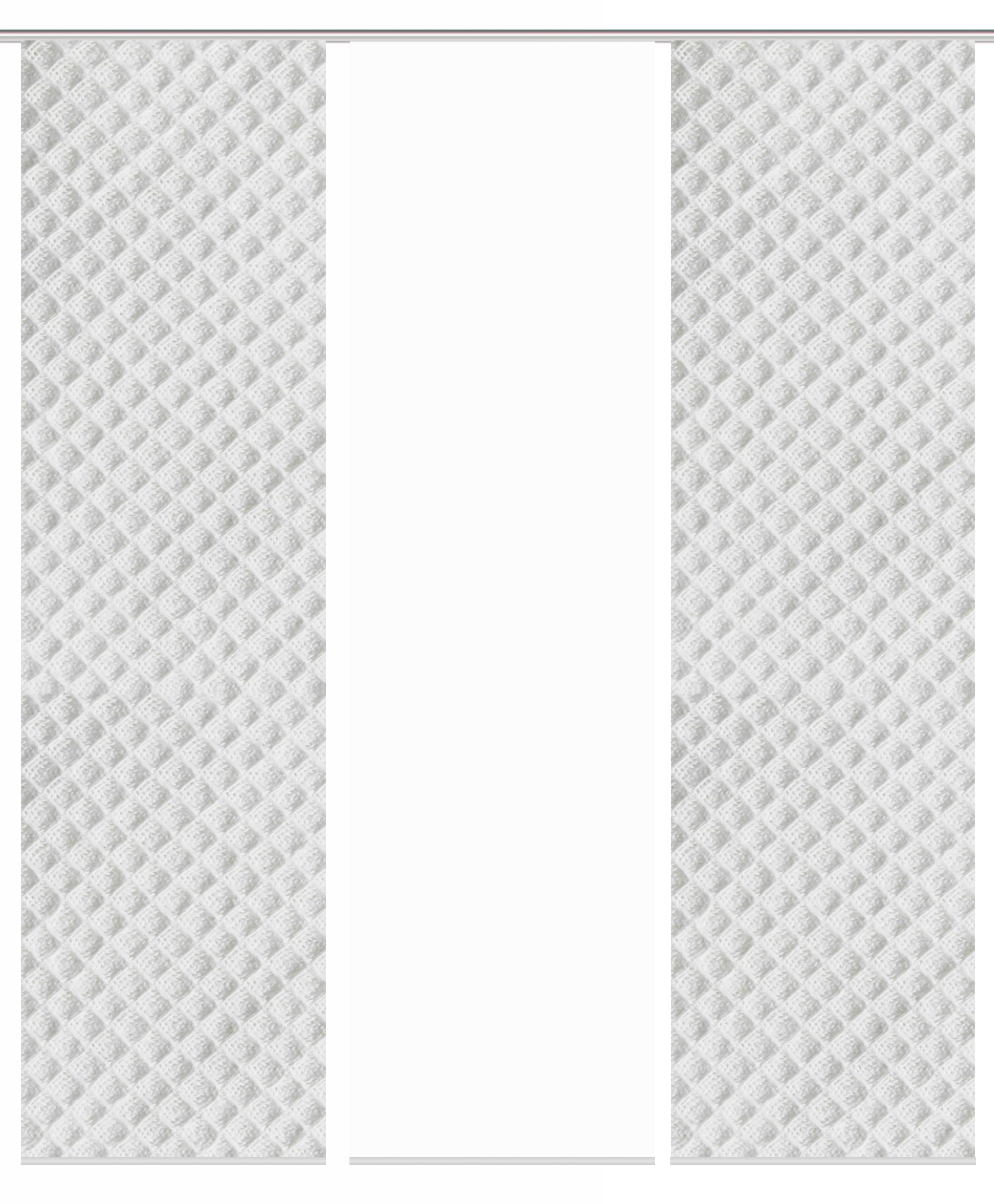 Thumbnail - HOME WOHNIDEEN Schiebegardine "MARPENT 3er SET" Paneelwagen 3 Stk. tlg. Schiebevorhang Digidruck 3er Set MARPENT