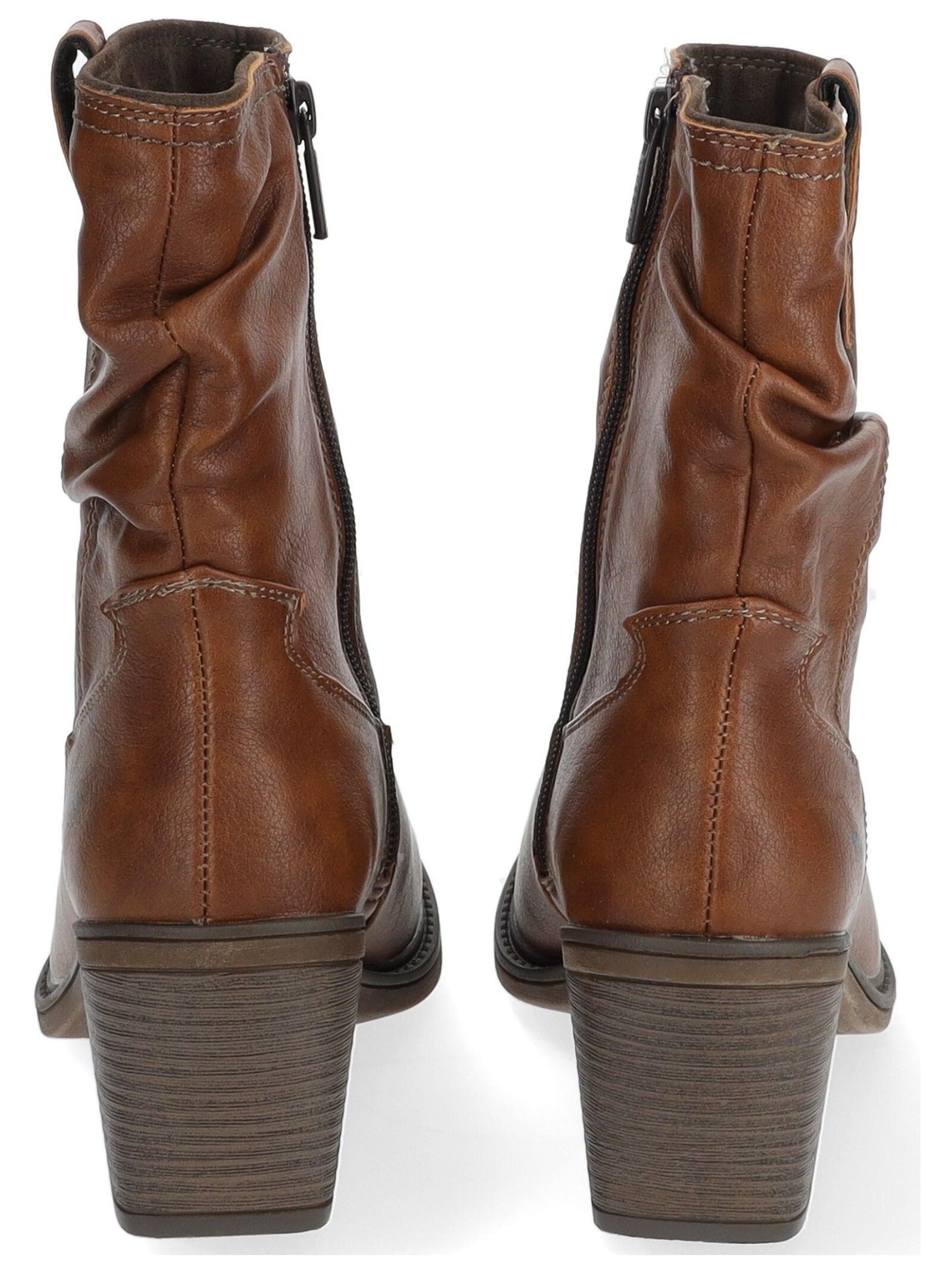 Mustang Shoes Bikerboots »Mustang Shoes Stiefelette Lederimitat«