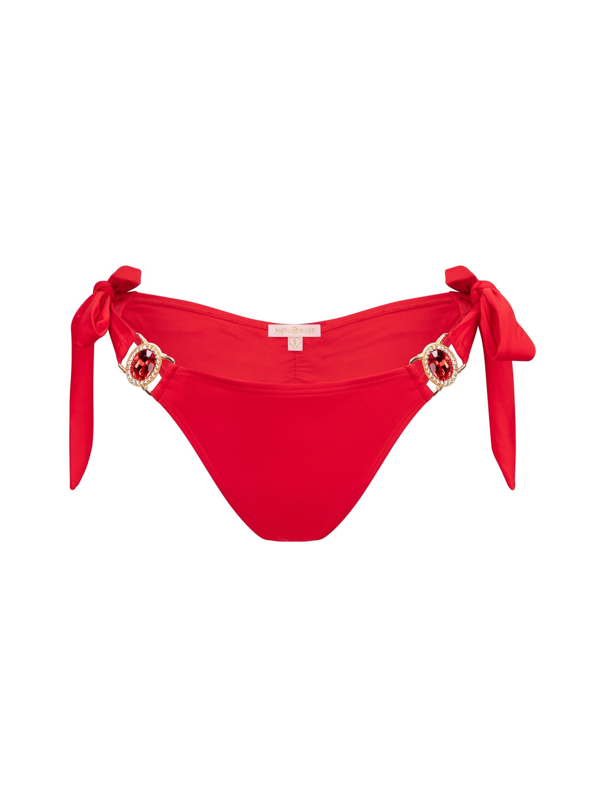 Moda Minx Bikini-Hose »Amour«, (Panty), mit funkelndem Steinbesatz