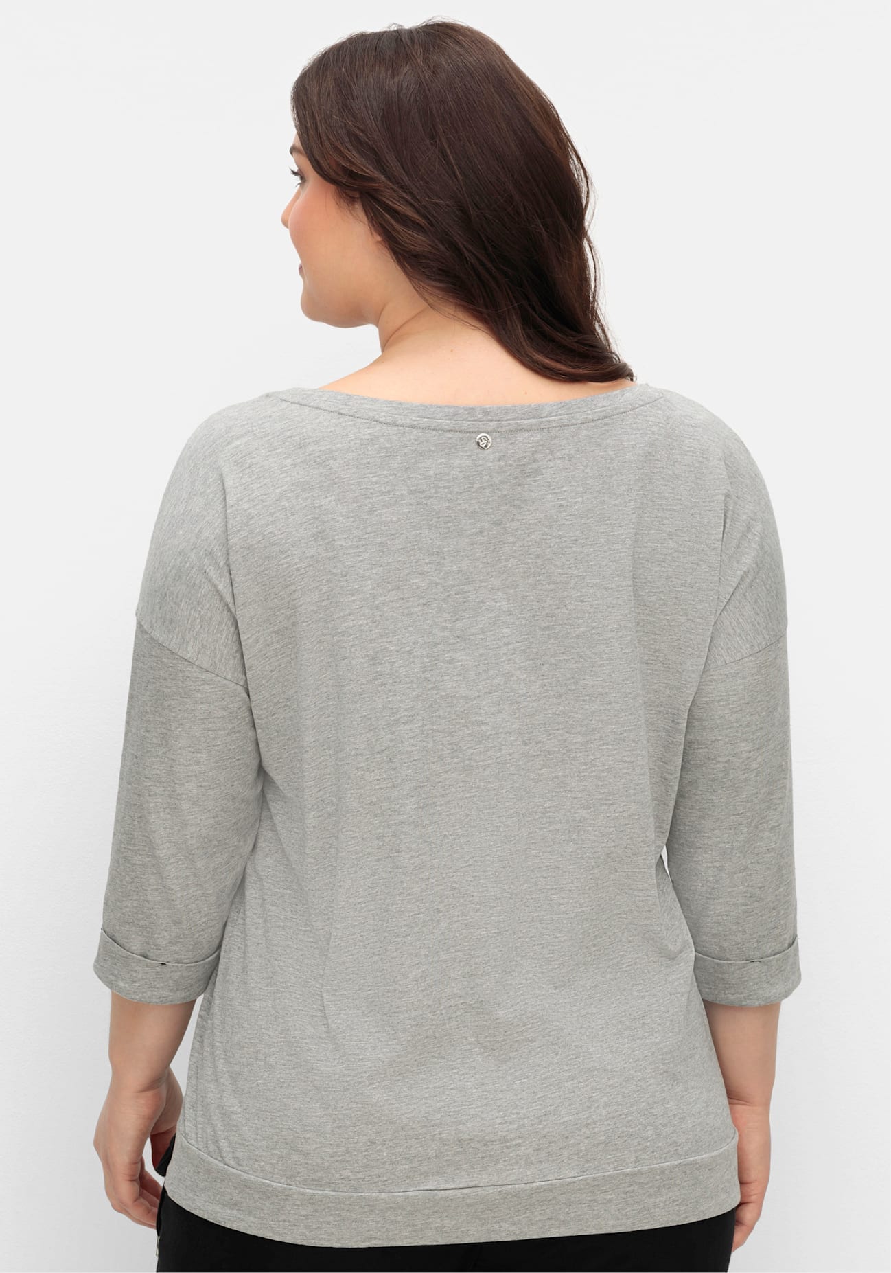 Sheego Langarmshirt »Langarmshirt«, (1 tlg.)