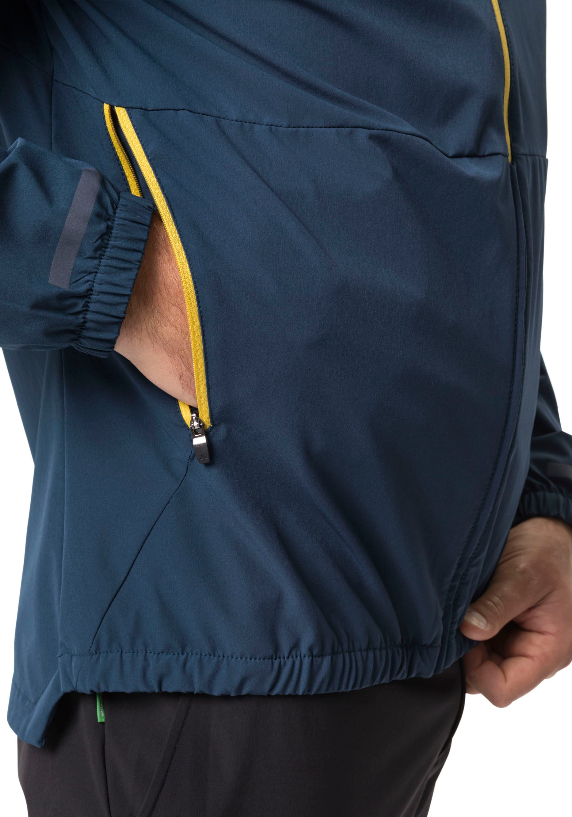 VAUDE Funktionsjacke »MEN'S CYCLIST AIR JACKET«, (1 St.), ohne Kapuze, Wasserabweisend & Windabweisend & Atmungsaktiv