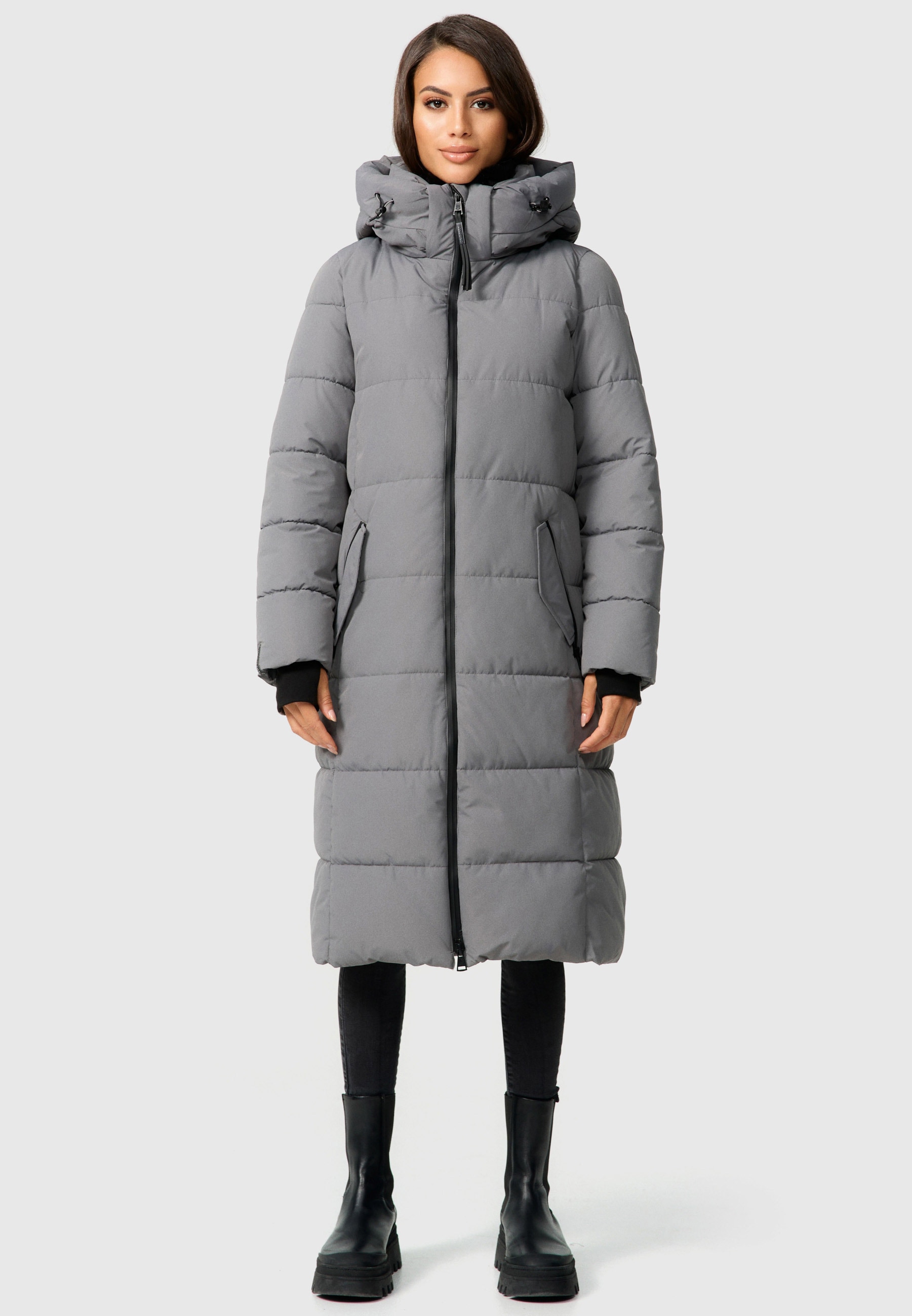 »Zuraraa BAUR XVI«, gesteppt langer Winter Mantel kaufen | Marikoo Steppjacke