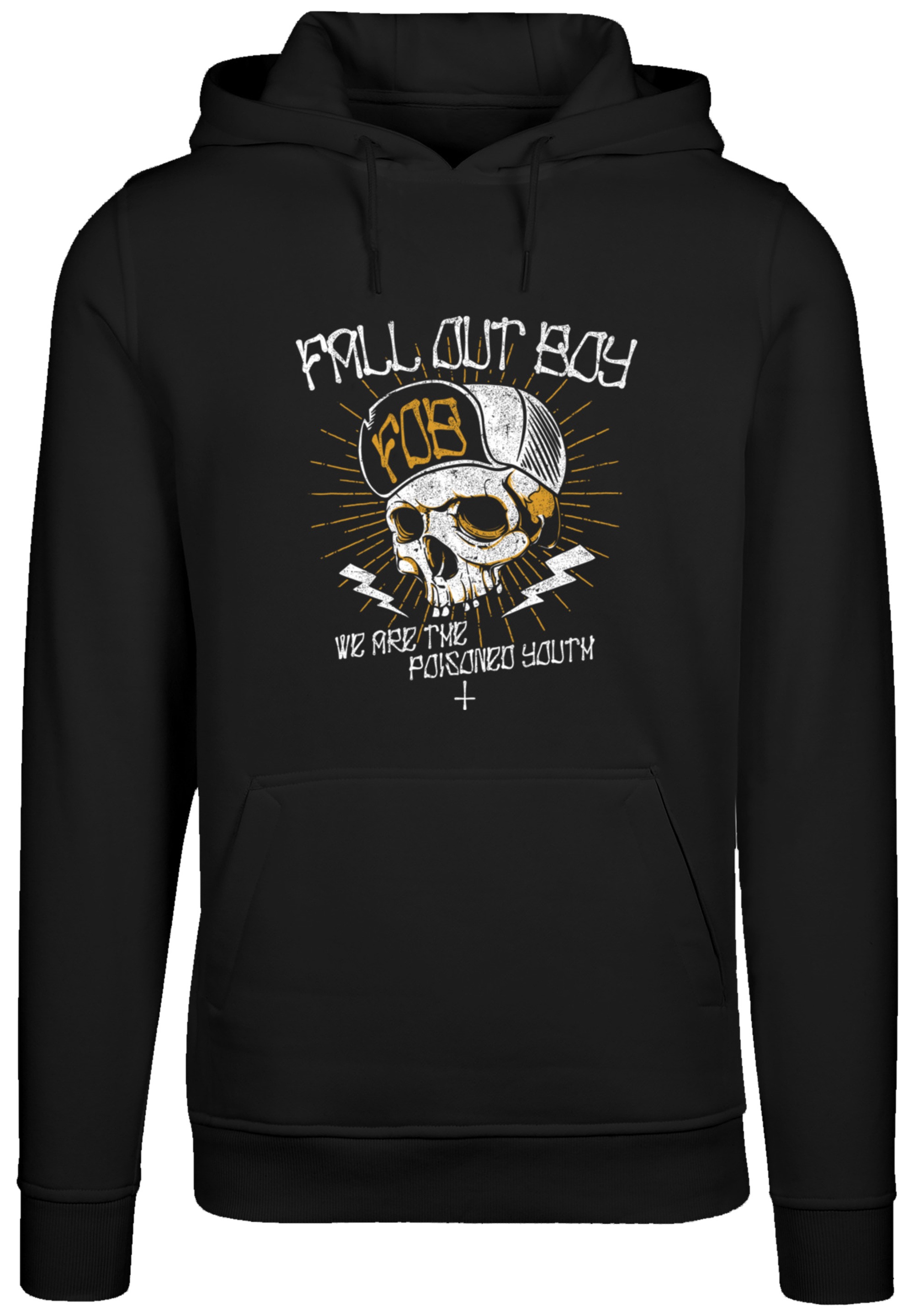 F4NT4STIC Kapuzenpullover »Fall Out Boy Chest Youth Skull«, Premium Qualität