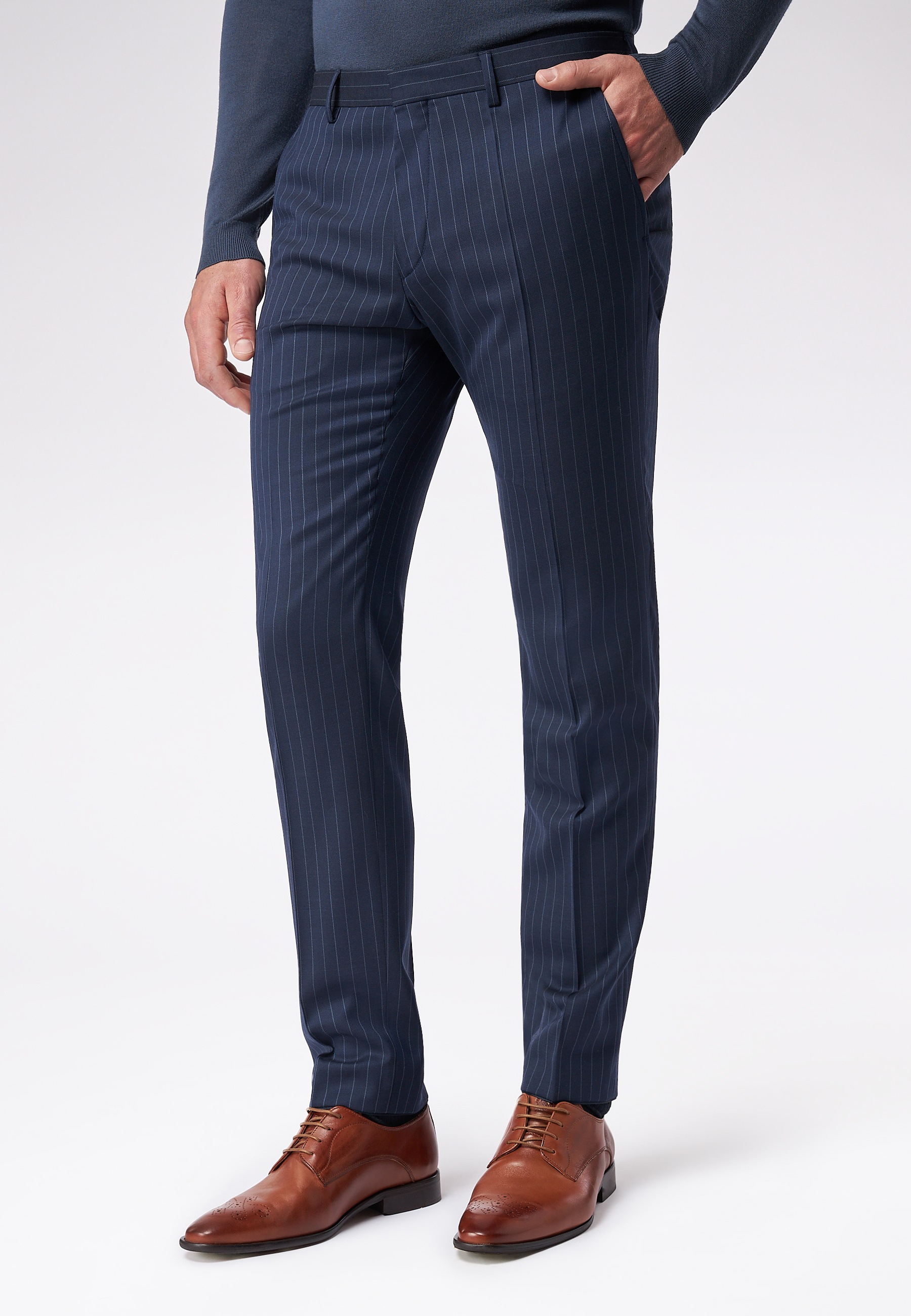 Roy Robson Hosenanzug »Doppelreiher Mit Nadelstreifen« 
