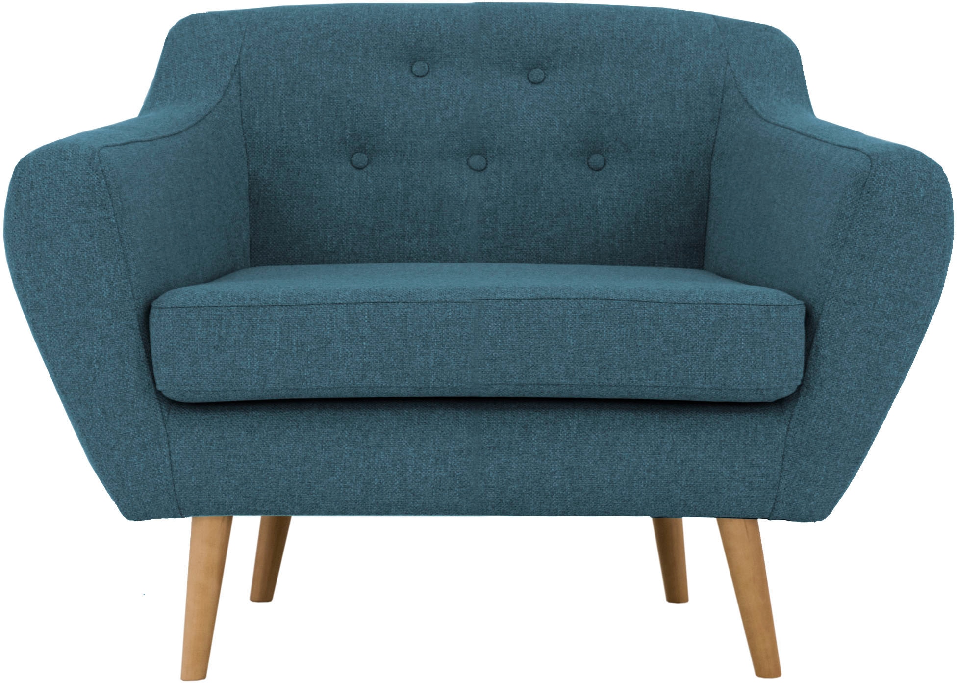 Home affaire Sessel "Renne" mit Heftung im Rücken im skandinavischem Stil günstig online kaufen