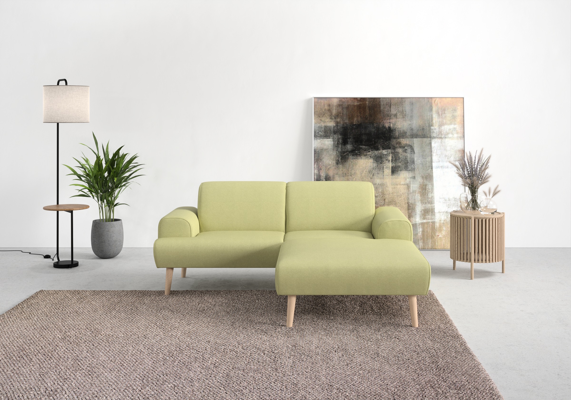 andas Ecksofa "Swift Scandic Design, komfortabler Federkern, Breite 192cm, günstig online kaufen