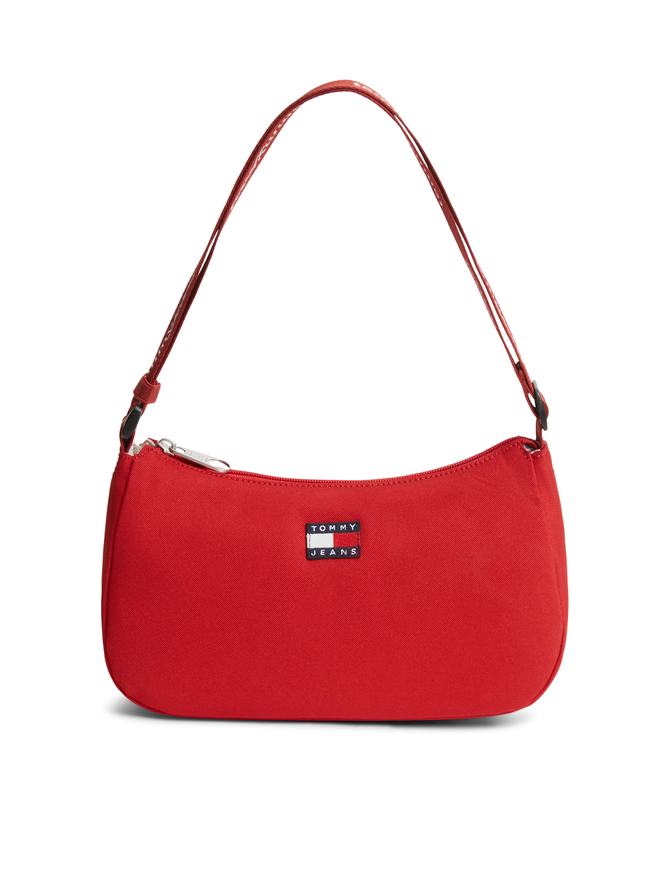 Tommy Jeans Schultertasche »TJW ESS DAILY SHOULDER BAG« Damen Handtasche, Umhängetasche mit Logoschriftzug auf dem Riemen