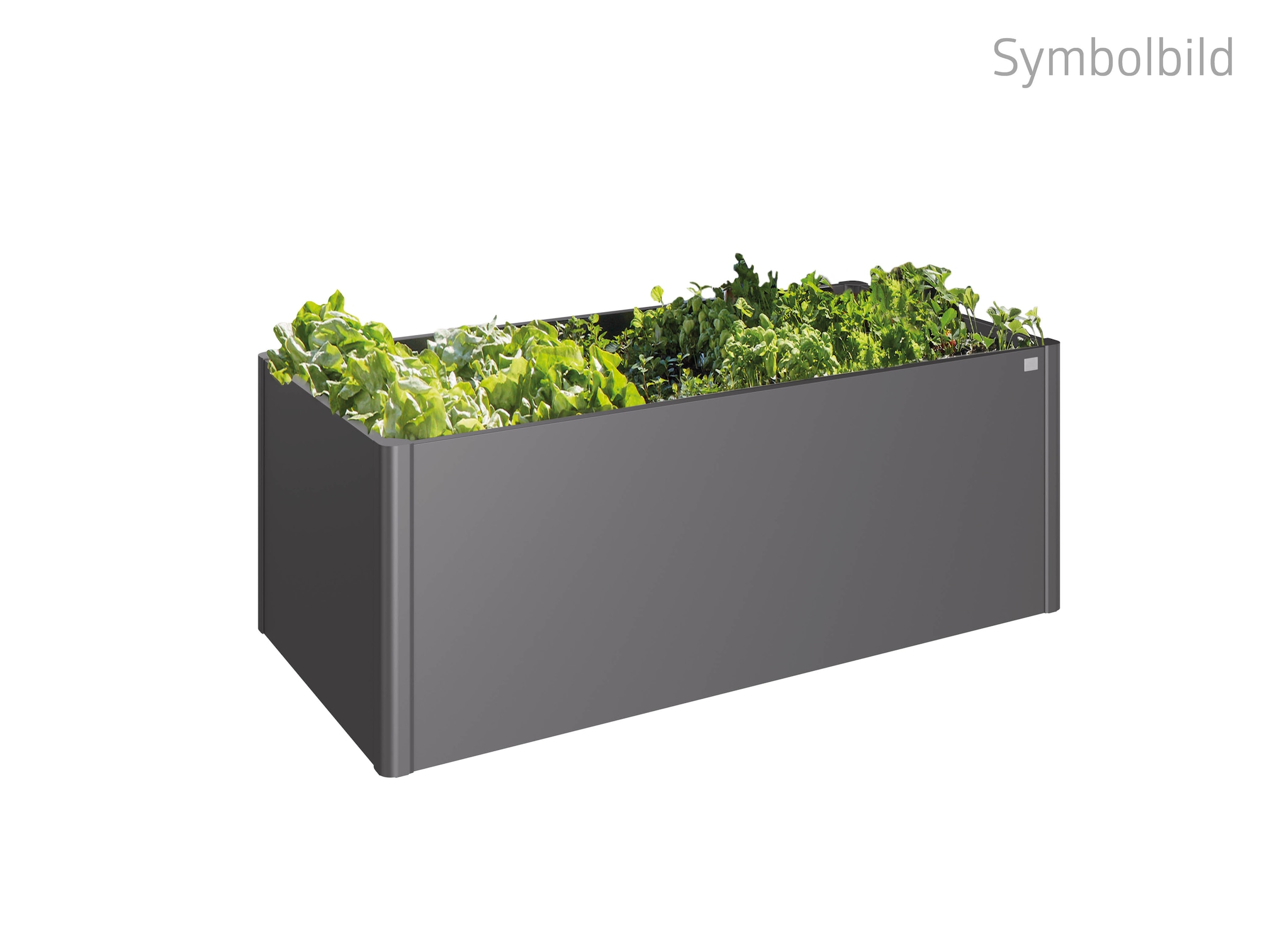 Biohort Hochbeet »Gr.2x1 mini ,verschiedene Farben« 201,6x 103,1x 45 cm, extrem langlebig, aus Metall