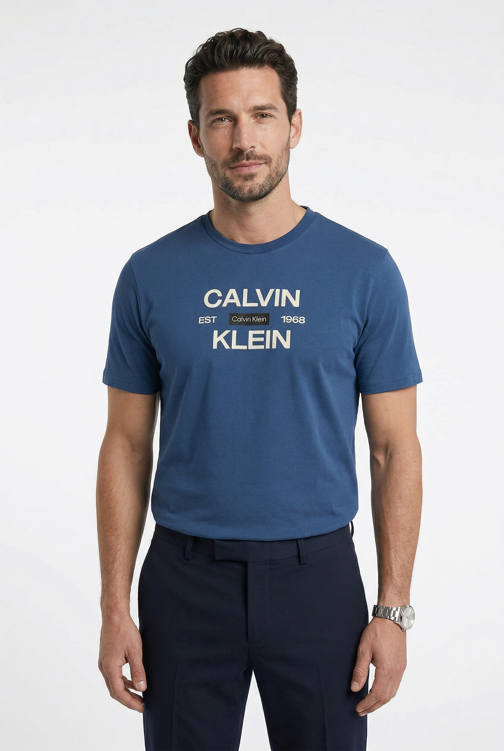 Calvin Klein Jeans T-Shirt "CALVINKLEIN STACK GRAP" Regular fit mit Print