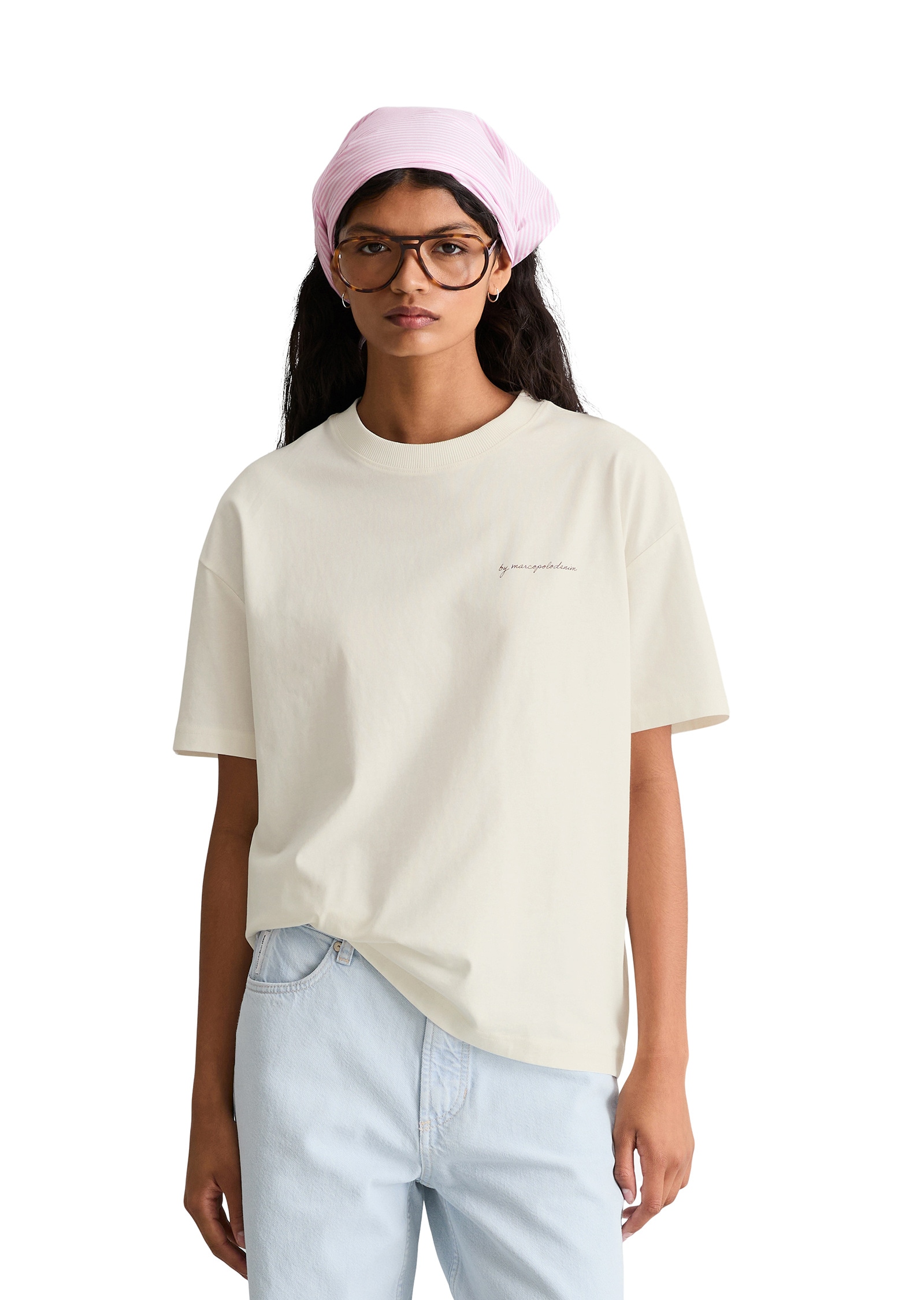 Marc OPolo DENIM T-Shirt "mit Rückenprint"