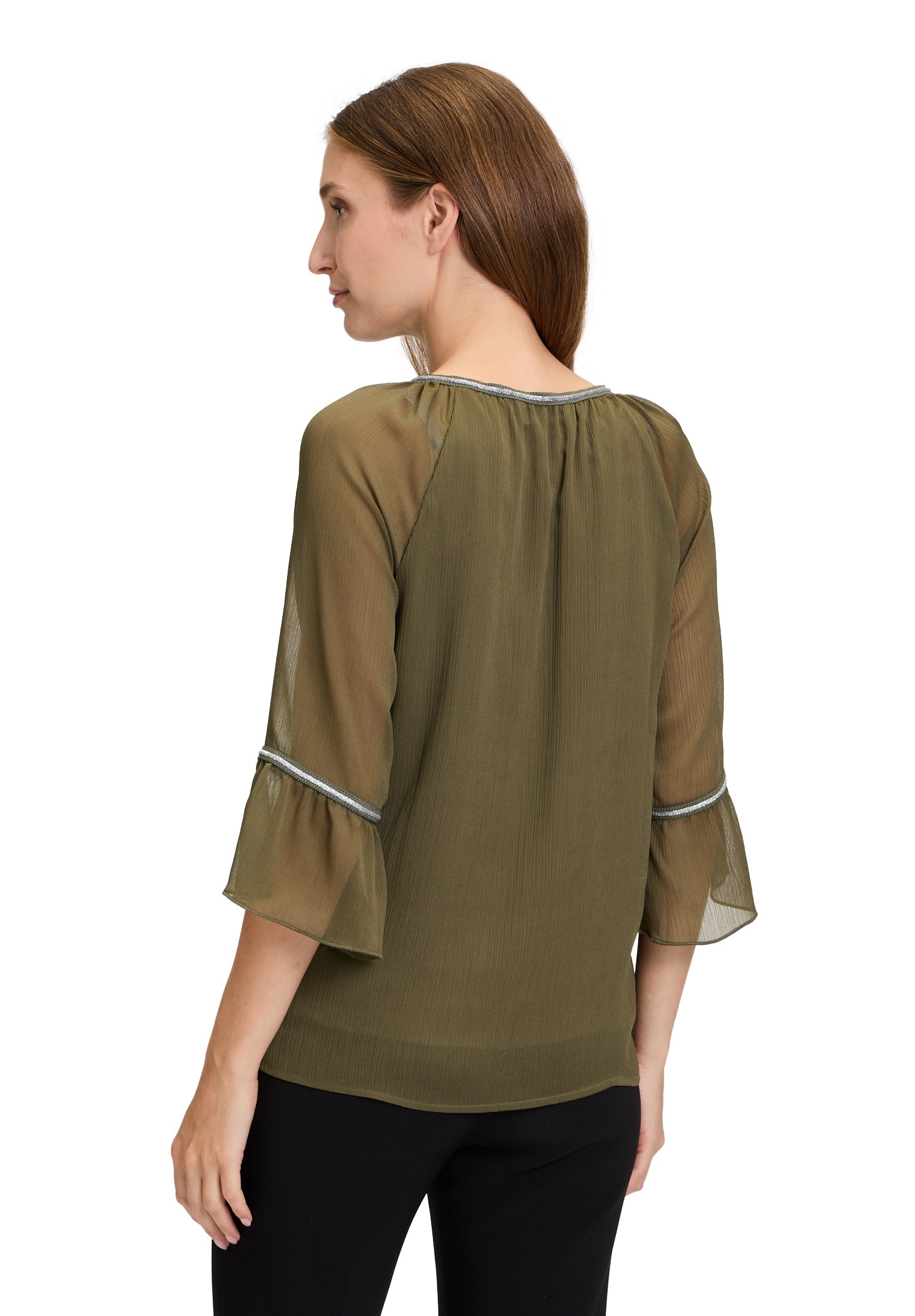Cartoon Schlupfbluse »Cartoon Casual-Bluse mit Flügelärmeln«
