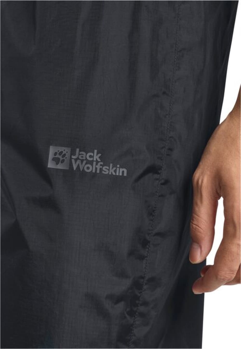 Jack Wolfskin Regenhose »RAINY DAY PANTS«  mit Packsack, aus Ripstop-Material; wasser- und winddicht