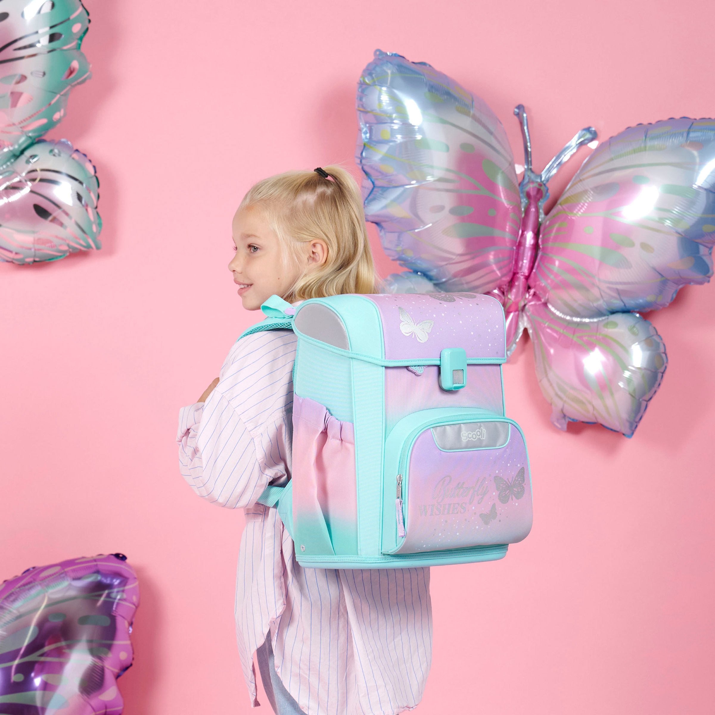 Scooli Schulranzen »Easy Start« Reflektoren