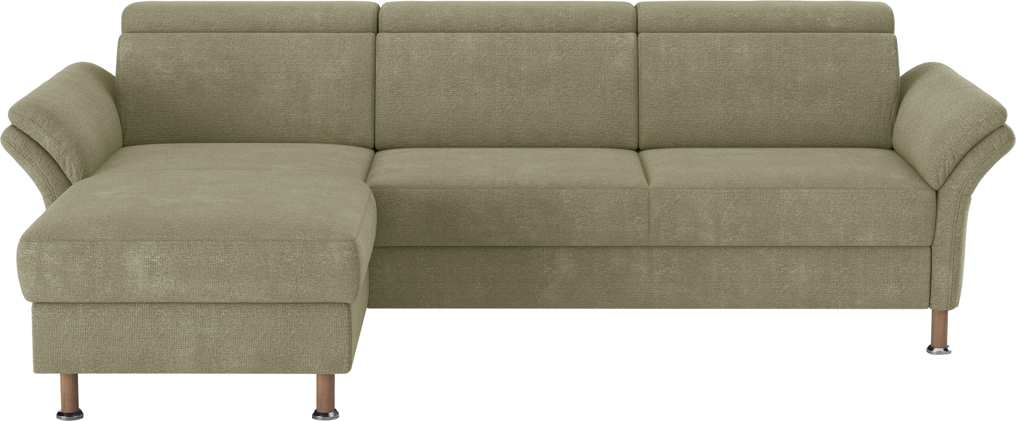 OTTO home Ecksofa "Calypso L-Form" mit motorischen Funktionen im Sofa und Recamiere