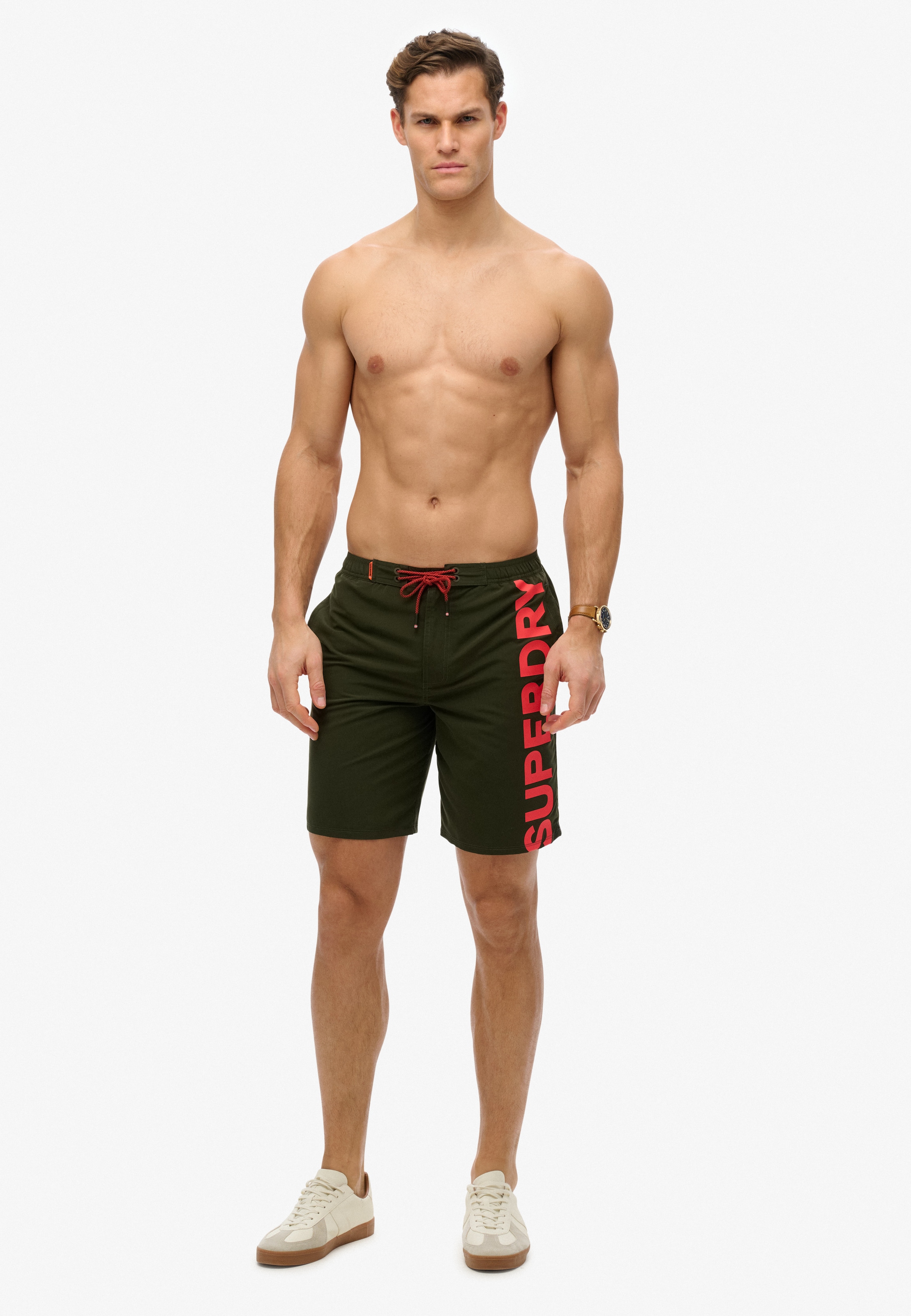 Superdry Badeshorts »CLASSIC 19 LOGO BOARDSHORT«