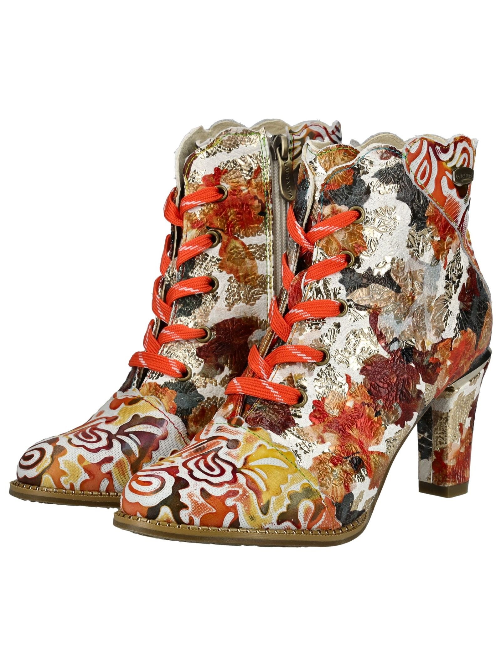 LAURA VITA High-Heel-Stiefelette »LAURA VITA Stiefelette Leder«