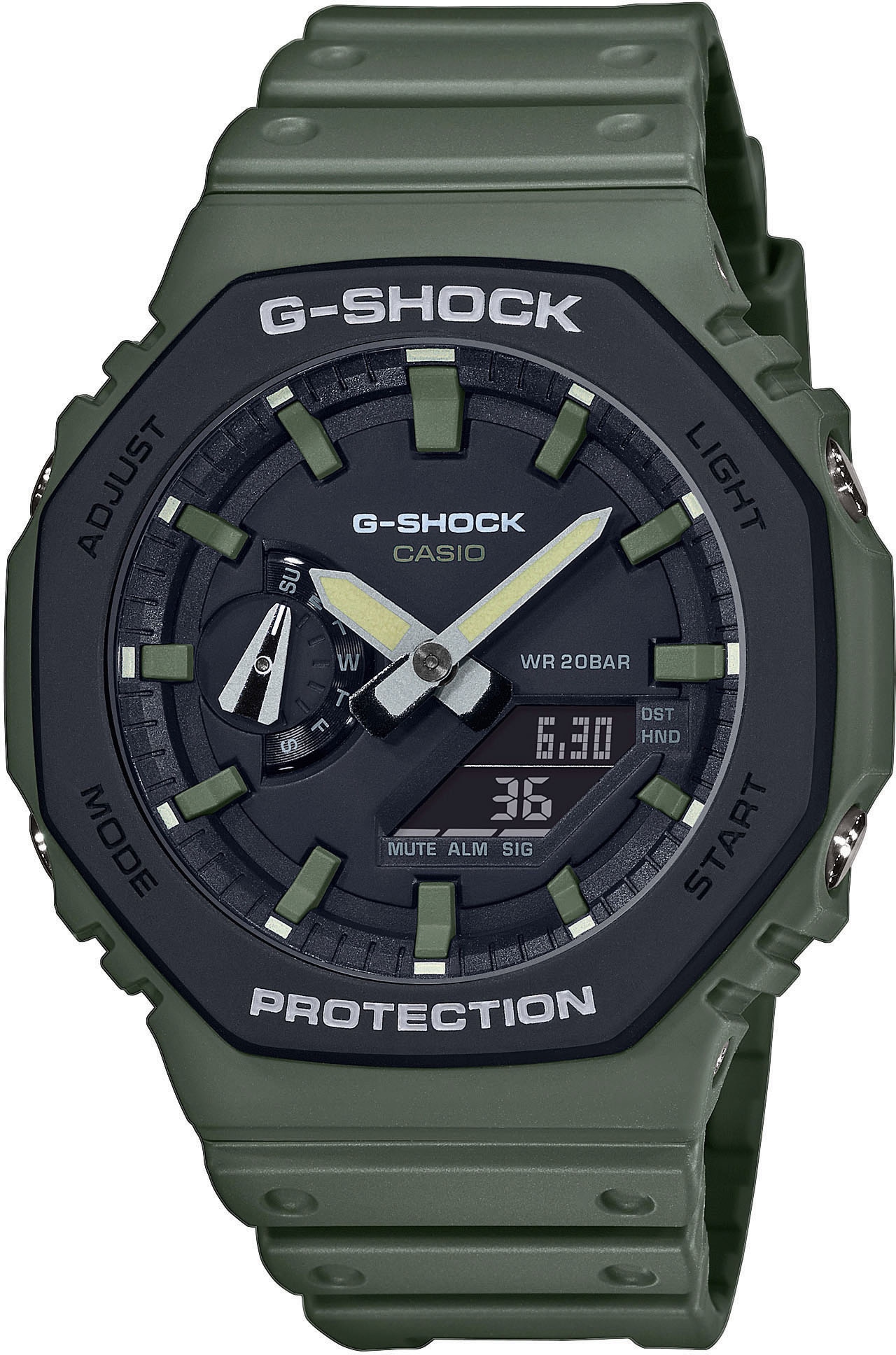 CASIO G-SHOCK Chronograph »GA-2110SU-3AER« Quarzuhr ...