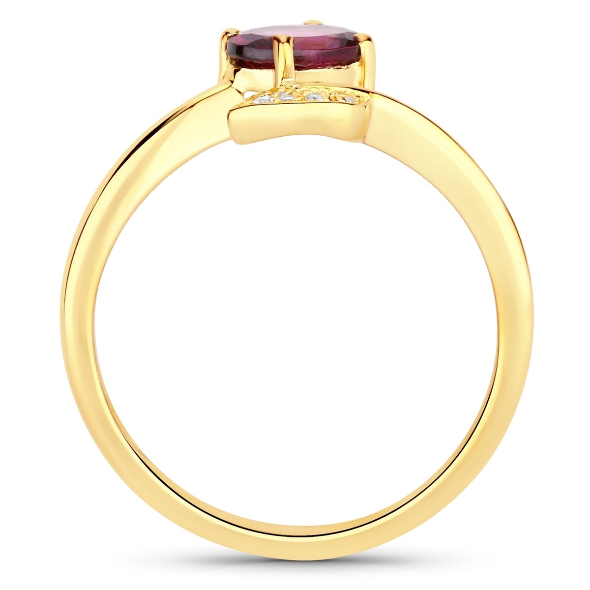 Rafaela Donata K721 Cocktail Ring Yellow Gold Size 50 2