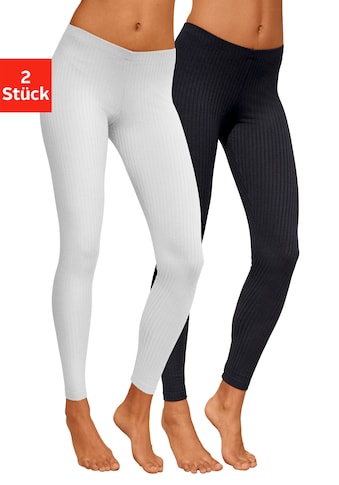 Vivance Leggings (2er-Pack) im Doppelpack