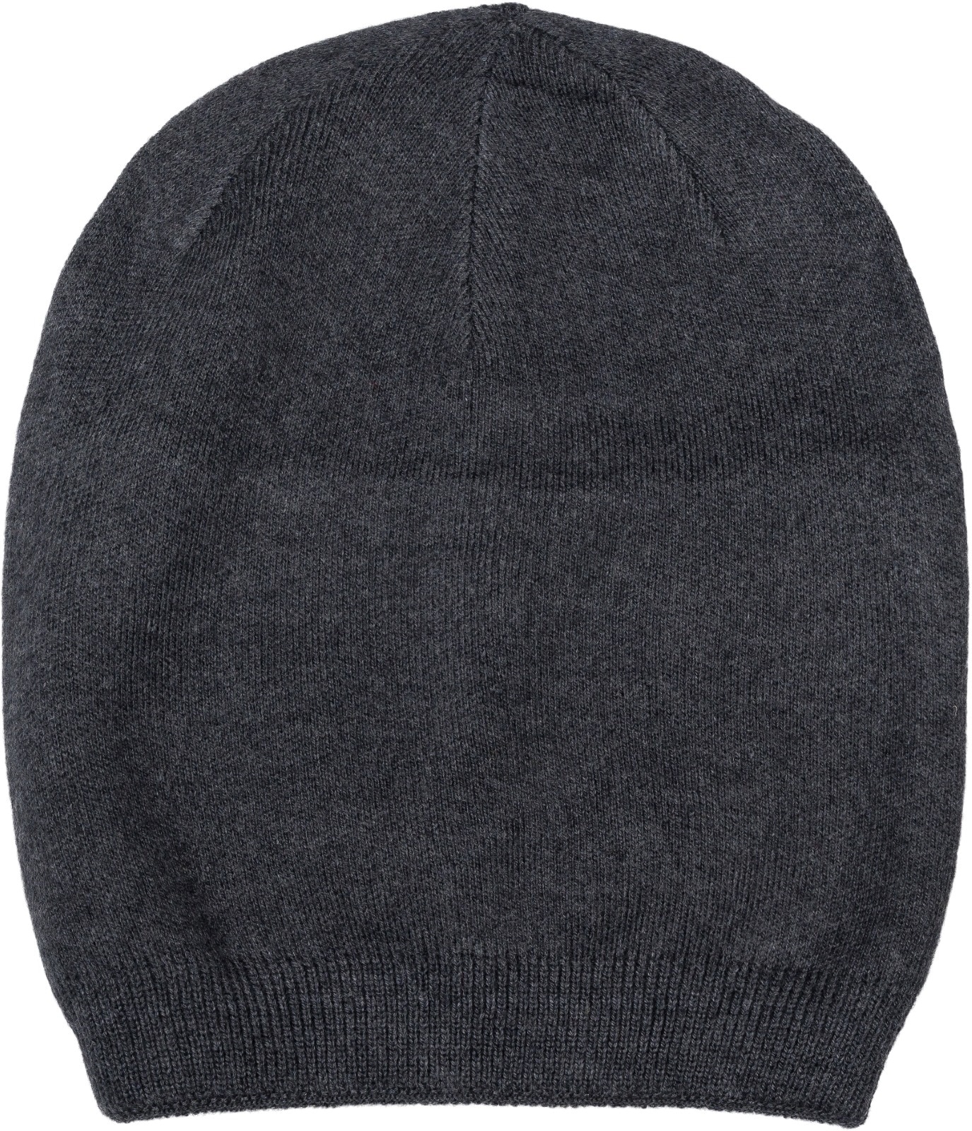 styleBREAKER Strickmütze "Feinstrick Beanie Mütze Uni Doppellagig" 1 Stk.